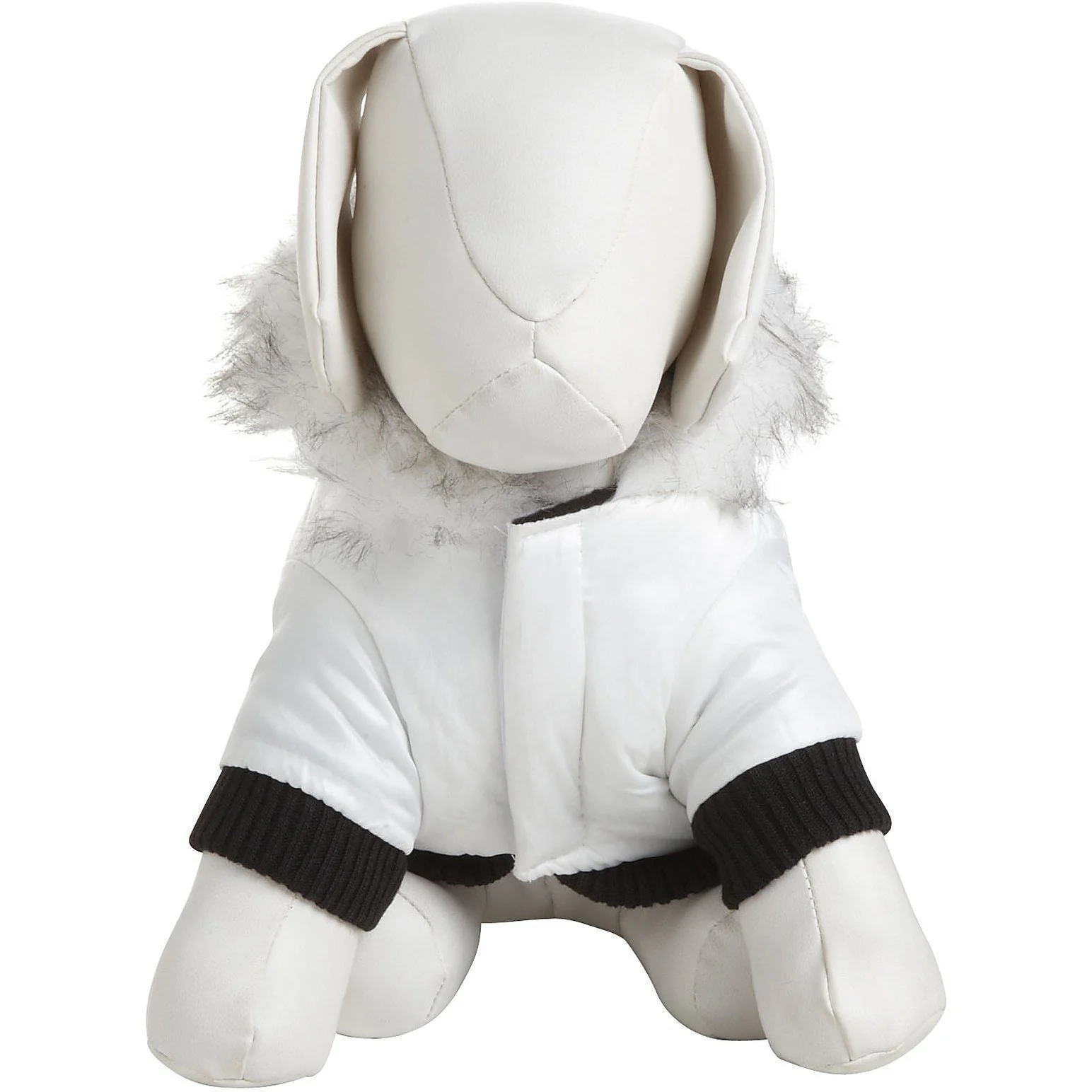 Pet Life ® Aspen Winter-White 3M Insulated Fashion Pet Parka Dog Coat - Image 3