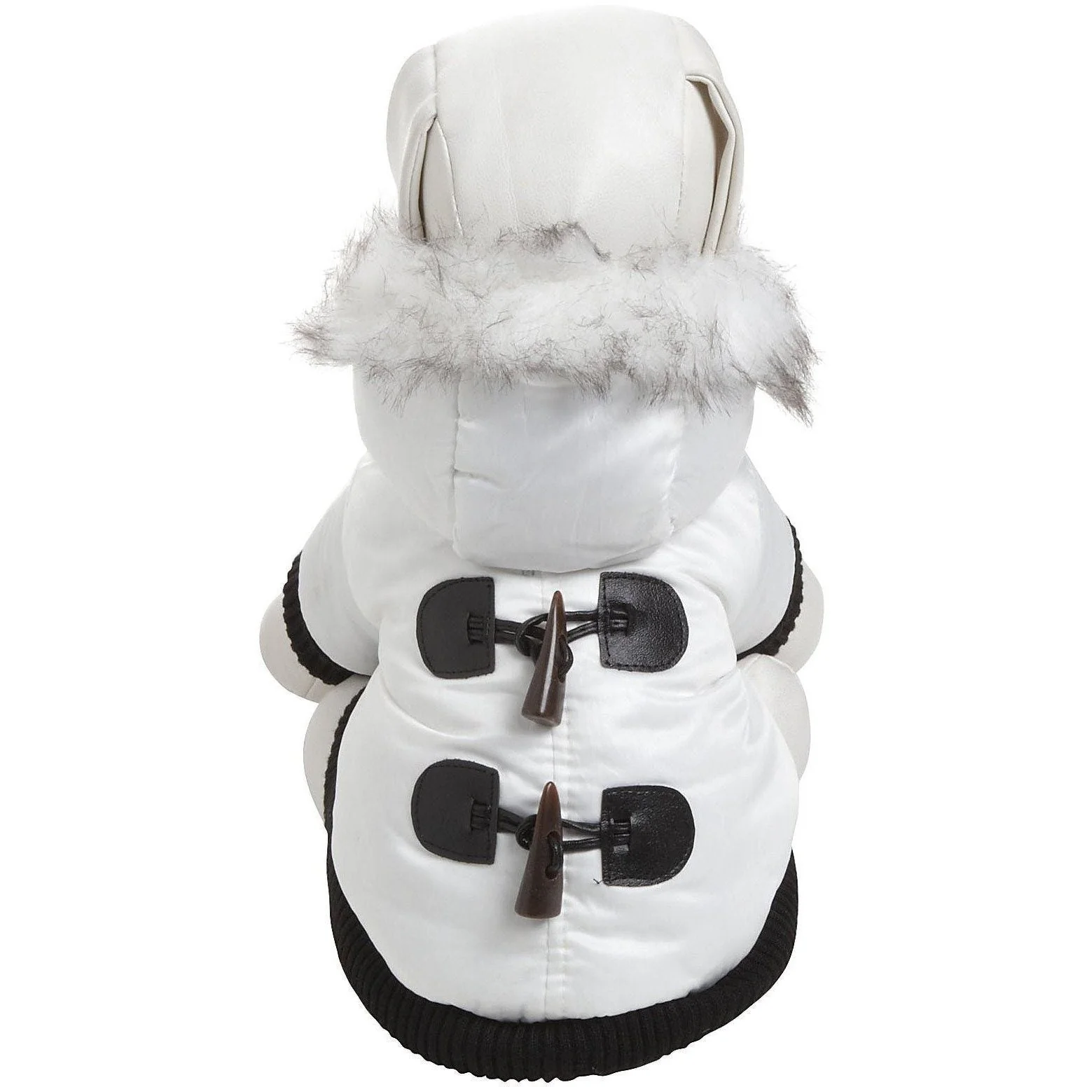 Pet Life ® Aspen Winter-White 3M Insulated Fashion Pet Parka Dog Coat - Image 4