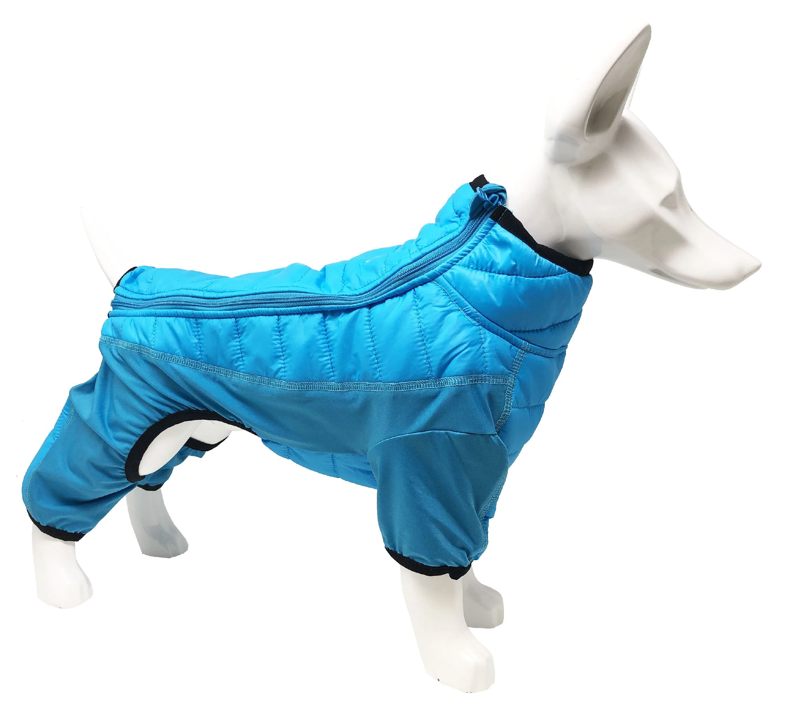 Pet Life ® 'Aura-Vent' Lightweight 4-Season Stretch and Quick-Dry Full Body Dog Jacket - Image 5
