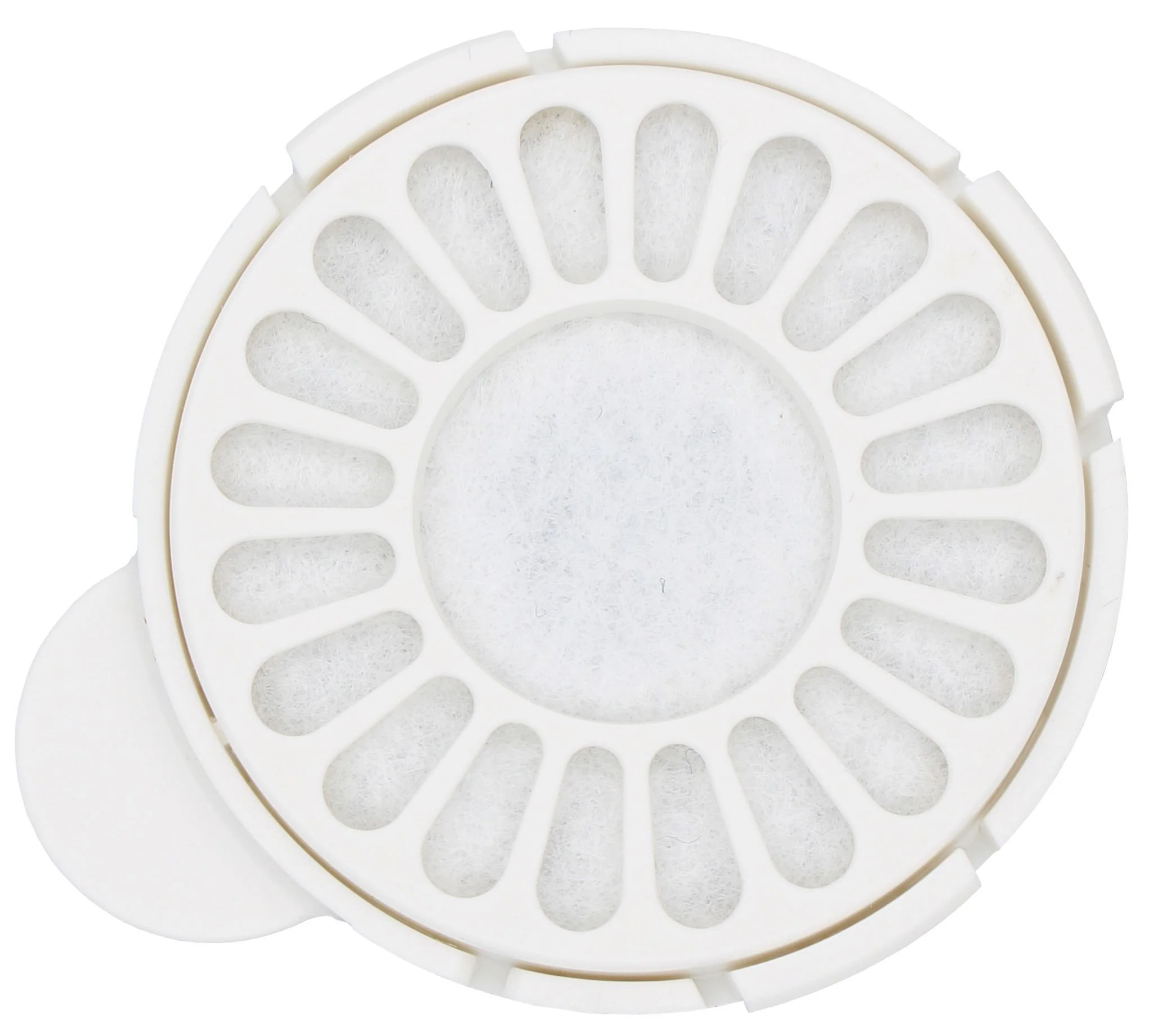 Pet Life ® 'Auto-Myst' 2-in-1 Filtered Water Dispenser and Food Bowl - Replacement Filters - 6 Pack