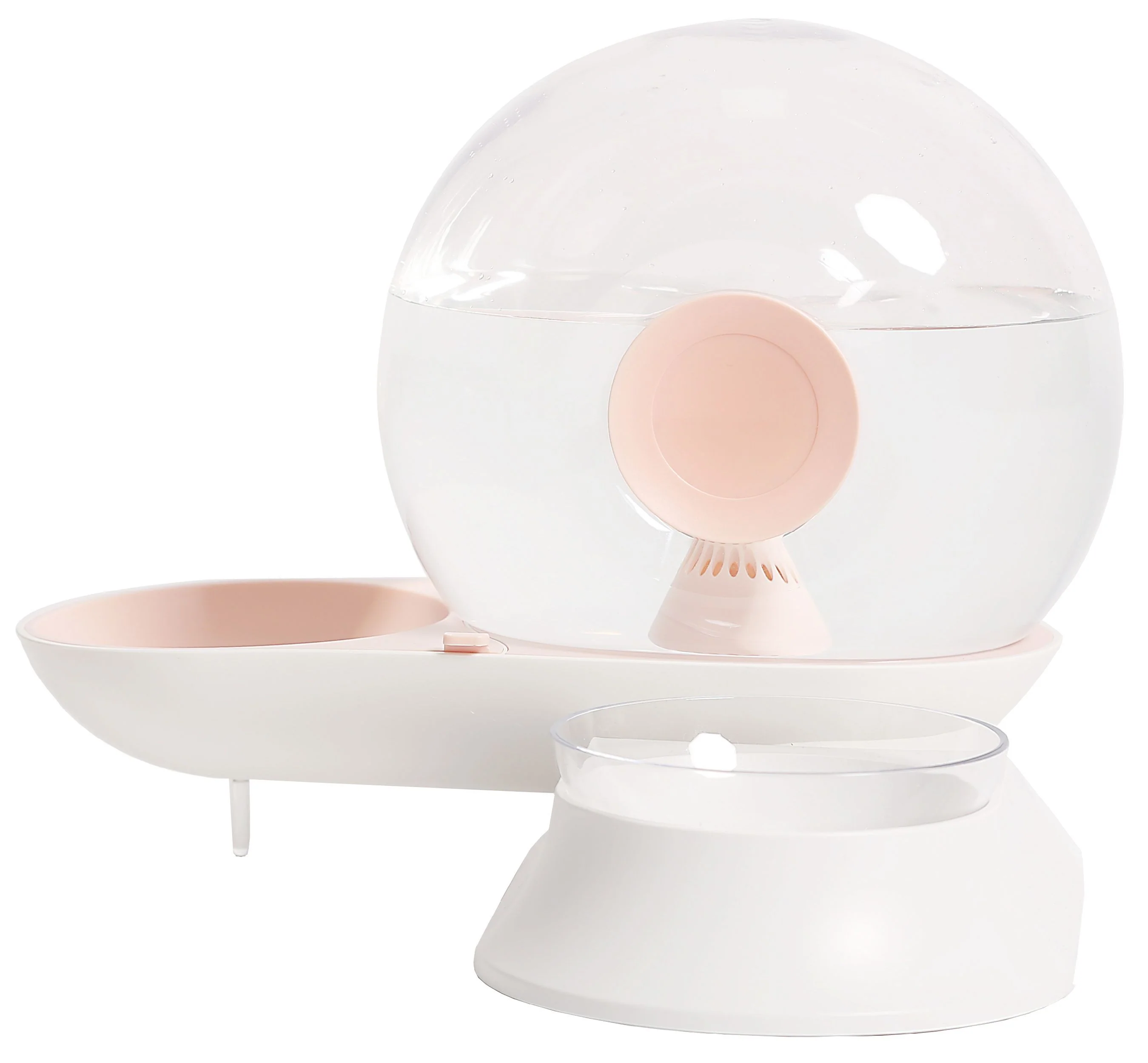 Pet Life ® 'Auto-Myst' Snail Shaped 2-in-1 Automated Gravity Pet Filtered Water Dispenser and Food Bowl - Image 11