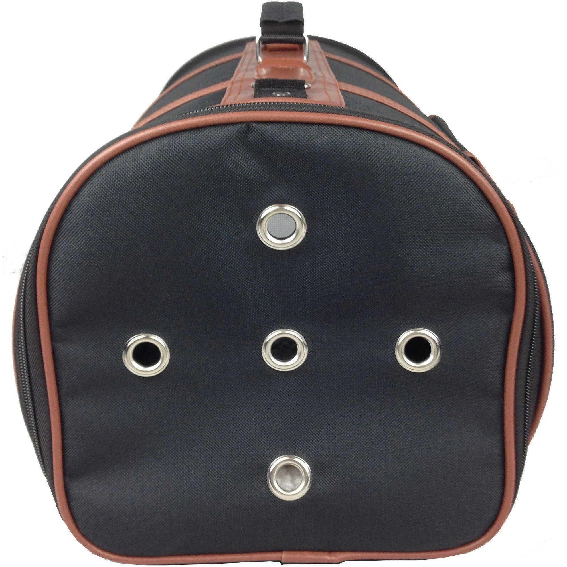 Pet Life ® 'Bark Avenue' Cylindrical Airline Approved Fashion Designer Posh Pet Dog Carrier - Image 4