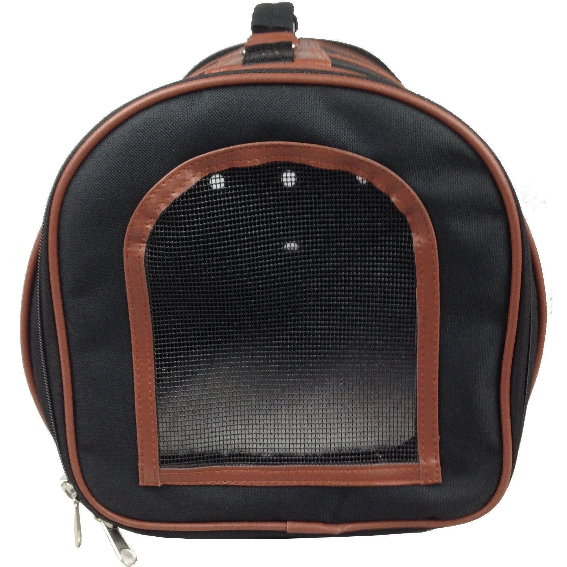 Pet Life ® 'Bark Avenue' Cylindrical Airline Approved Fashion Designer Posh Pet Dog Carrier - Image 5