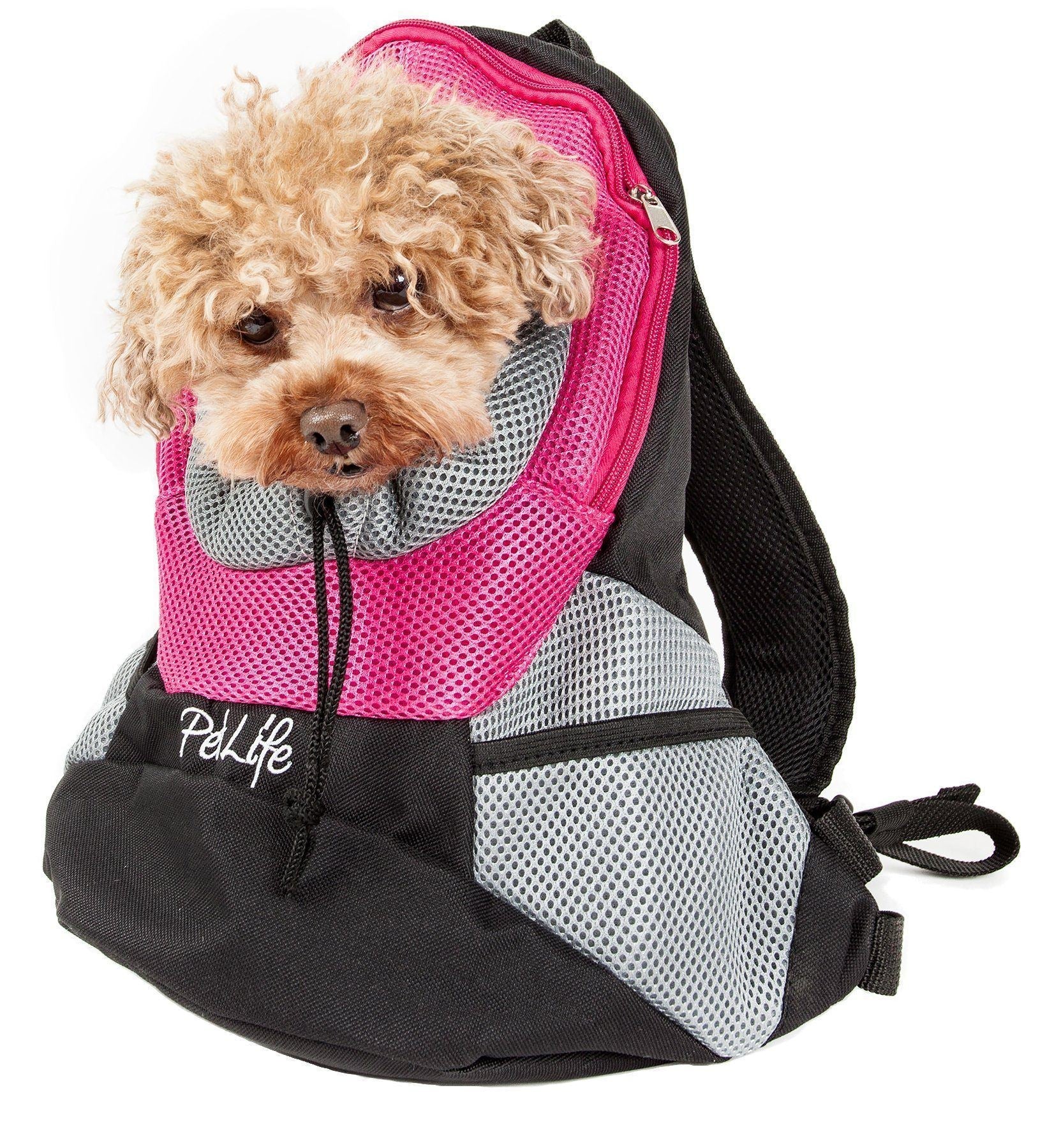 Pet Life ® 'Bark-Pack' Travel On-The-Go Hand's Free Sporty Performance Pet Dog Backpack Carrier - Image 2