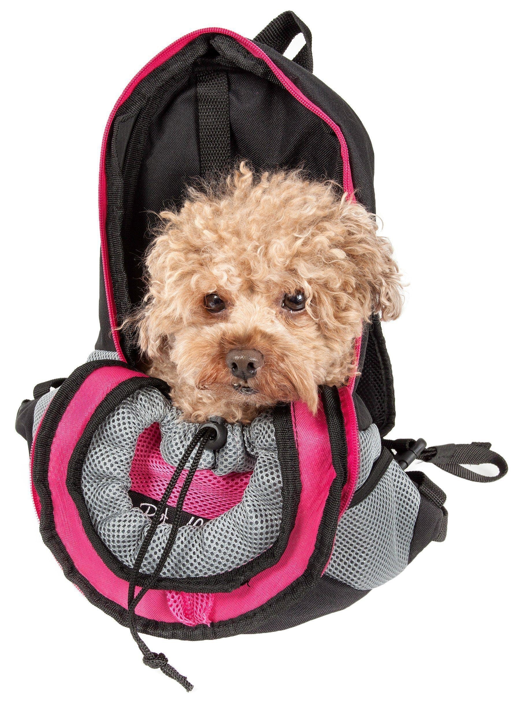 Pet Life ® 'Bark-Pack' Travel On-The-Go Hand's Free Sporty Performance Pet Dog Backpack Carrier - Image 4