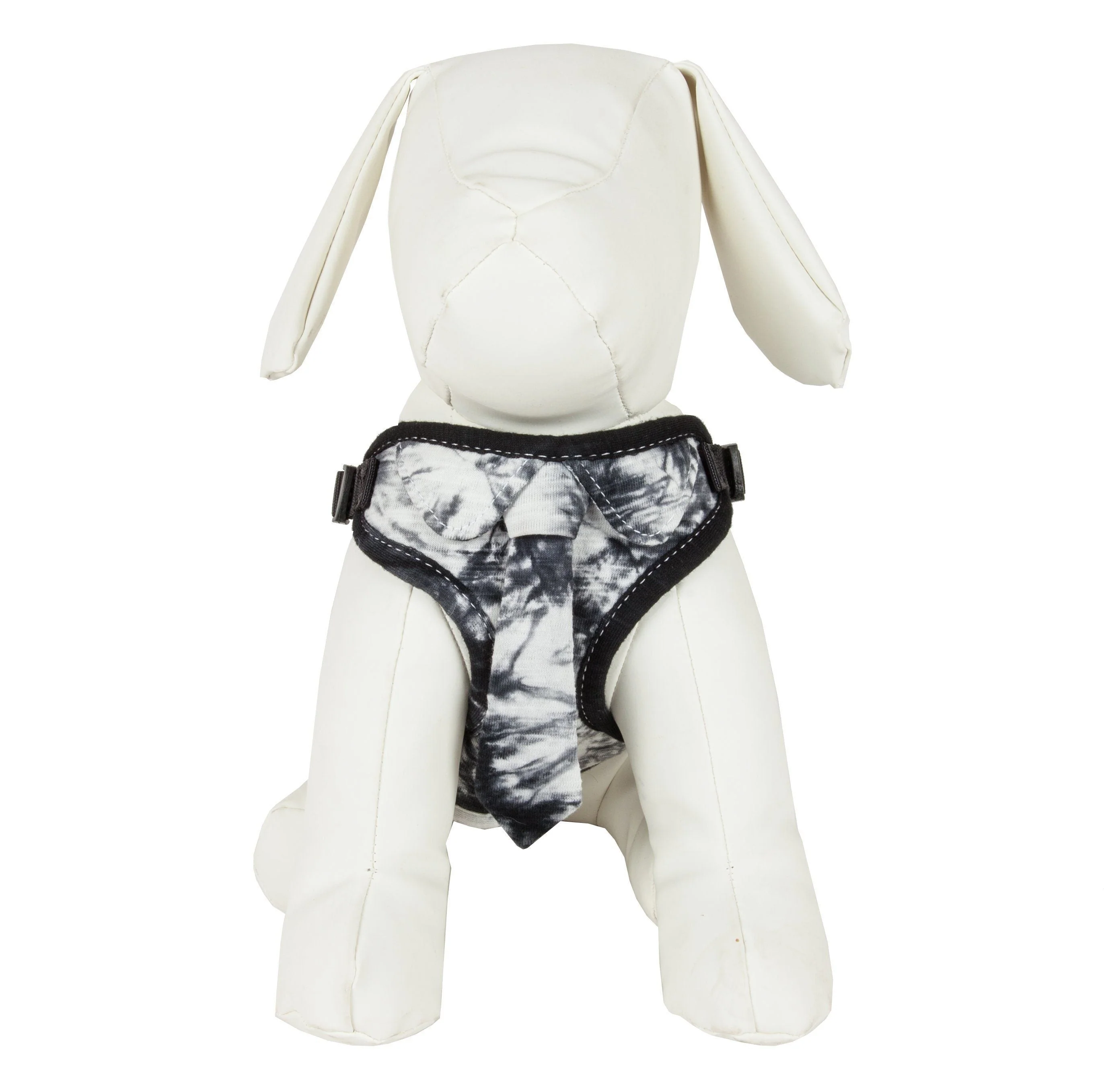 Pet Life ®  'Bonatied' Mesh Reversed Adjustable Fashion Dog Harness W/ Designer Neck Tie - Image 11