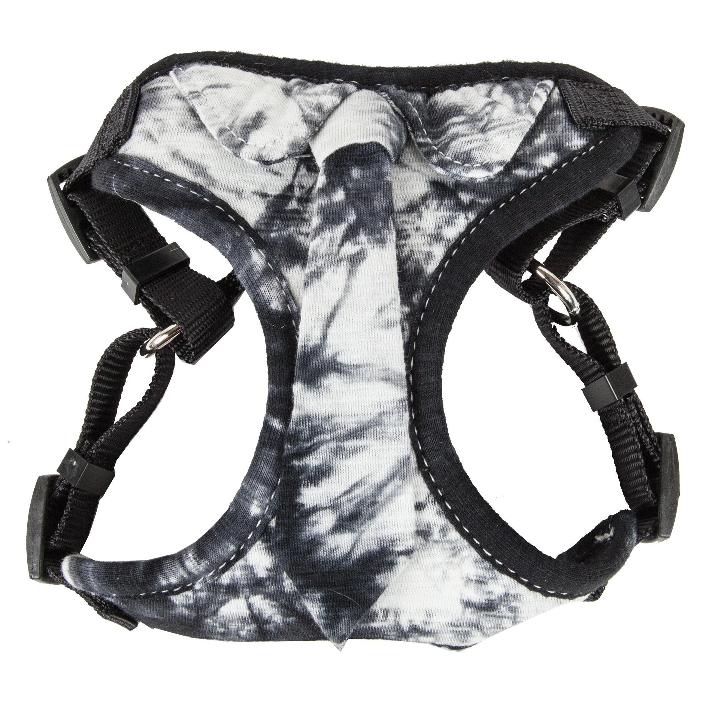 Pet Life ®  'Bonatied' Mesh Reversed Adjustable Fashion Dog Harness W/ Designer Neck Tie - Image 4