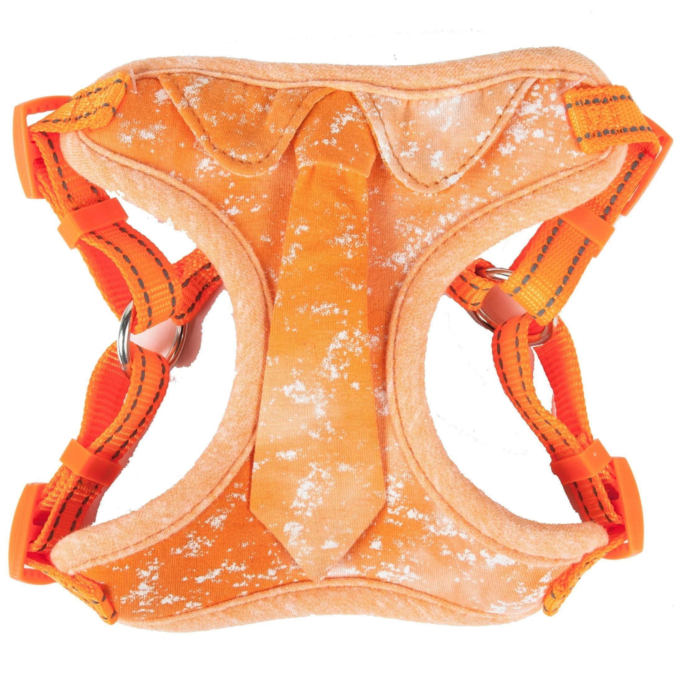 Pet Life ®  'Bonatied' Mesh Reversed Adjustable Fashion Dog Harness W/ Designer Neck Tie - Image 5