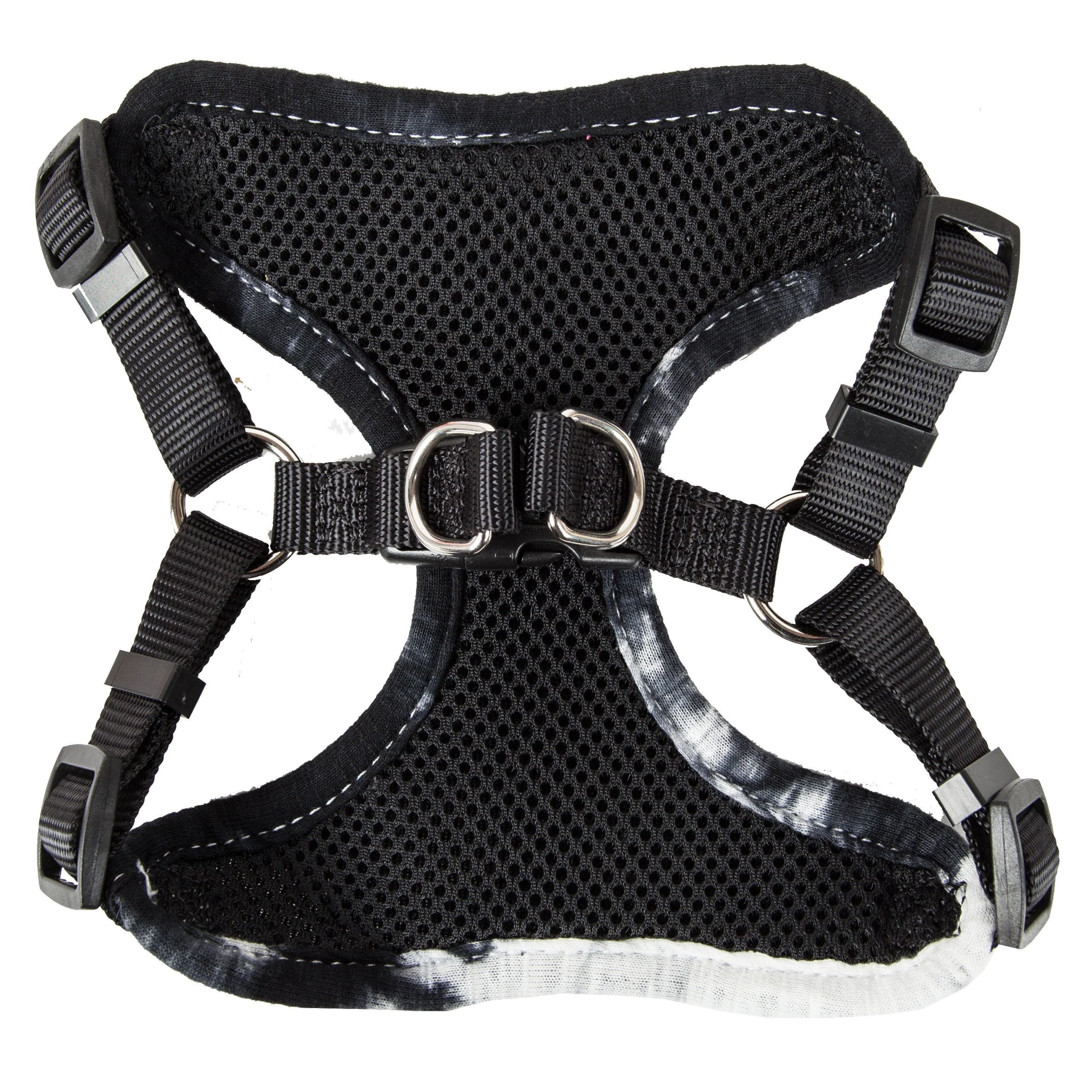 Pet Life ®  'Bonatied' Mesh Reversed Adjustable Fashion Dog Harness W/ Designer Neck Tie - Image 6