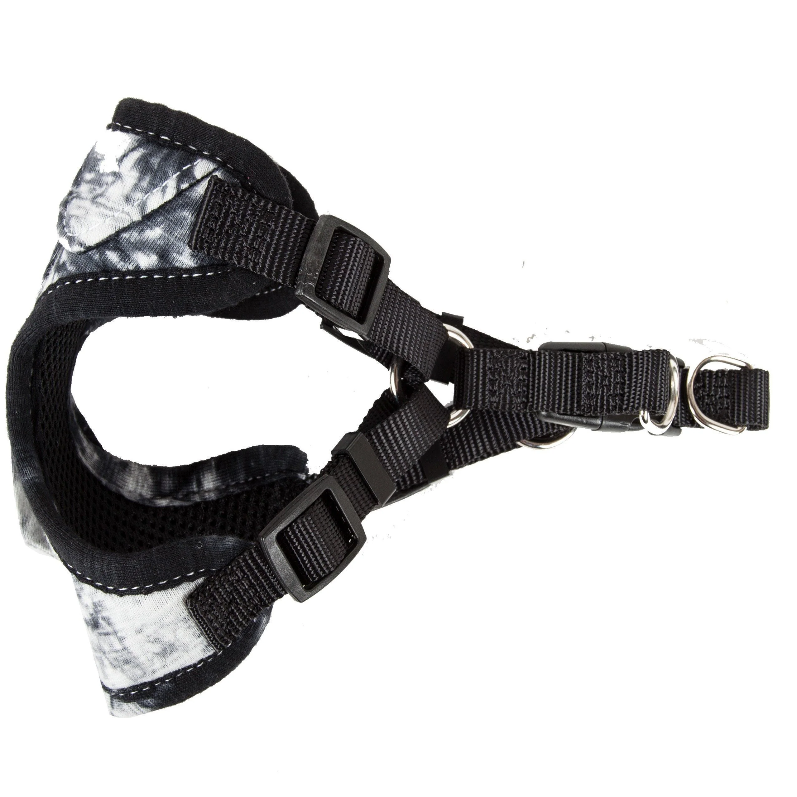 Pet Life ®  'Bonatied' Mesh Reversed Adjustable Fashion Dog Harness W/ Designer Neck Tie - Image 8