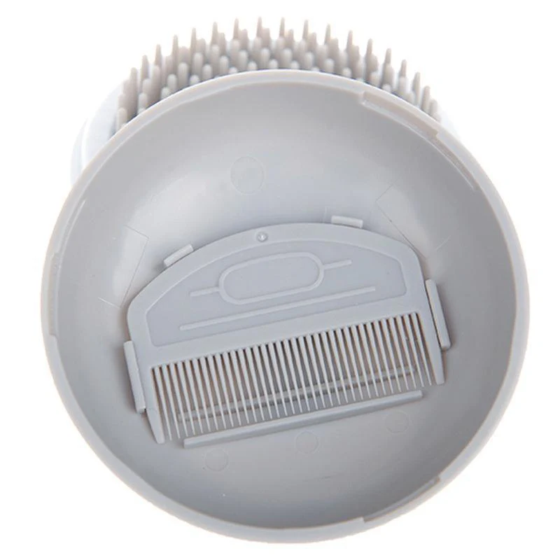 Pet Life ® 'Bravel' 3-in-1 Travel Pocketed Dual Grooming Brush and Pet Comb - Image 3