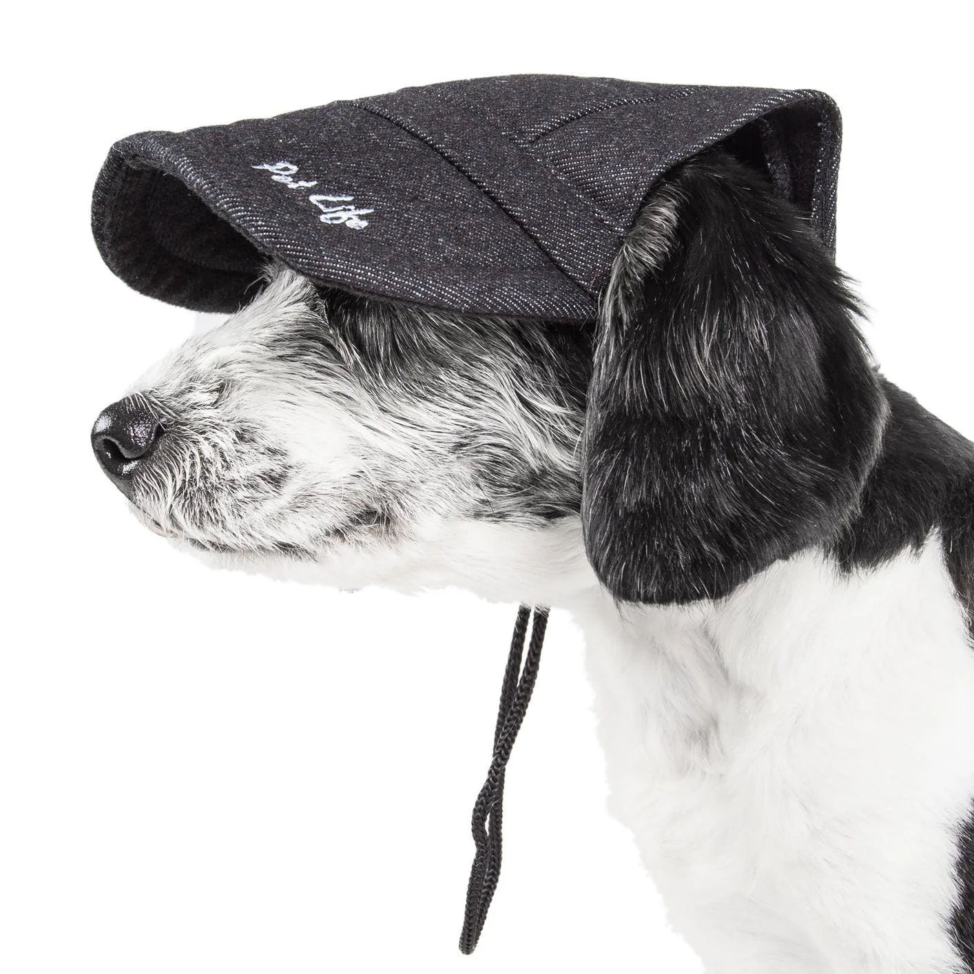 Pet Life ®  'Cap-Tivating' UV Protectant Adjustable Fashion Dog Hat Cap - Image 4