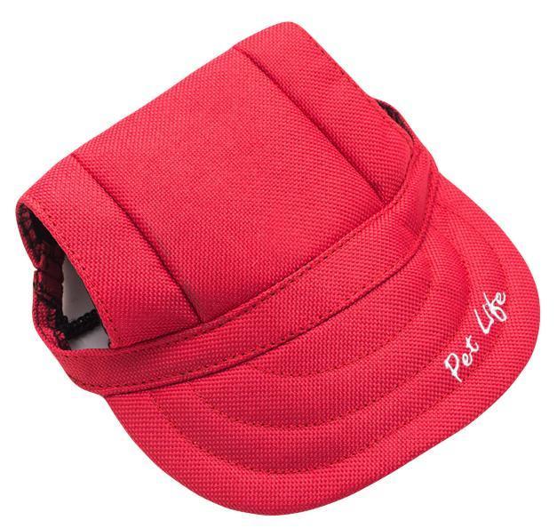 Pet Life ®  'Cap-Tivating' UV Protectant Adjustable Fashion Dog Hat Cap - Image 7