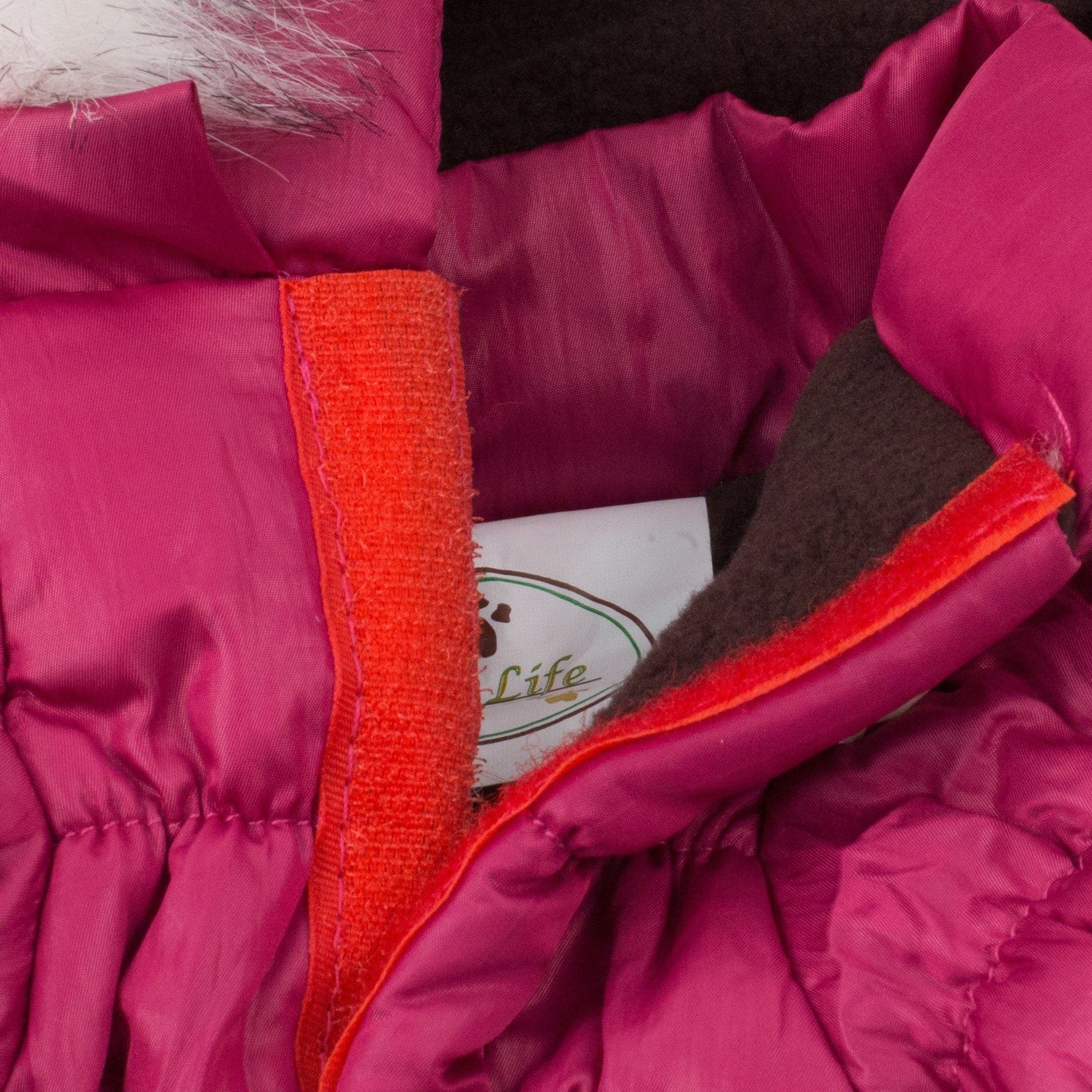 Pet Life ® Classic Metallic Fashion 3M Insulated Dog Coat Parka  w/ Removable Hood - Image 34