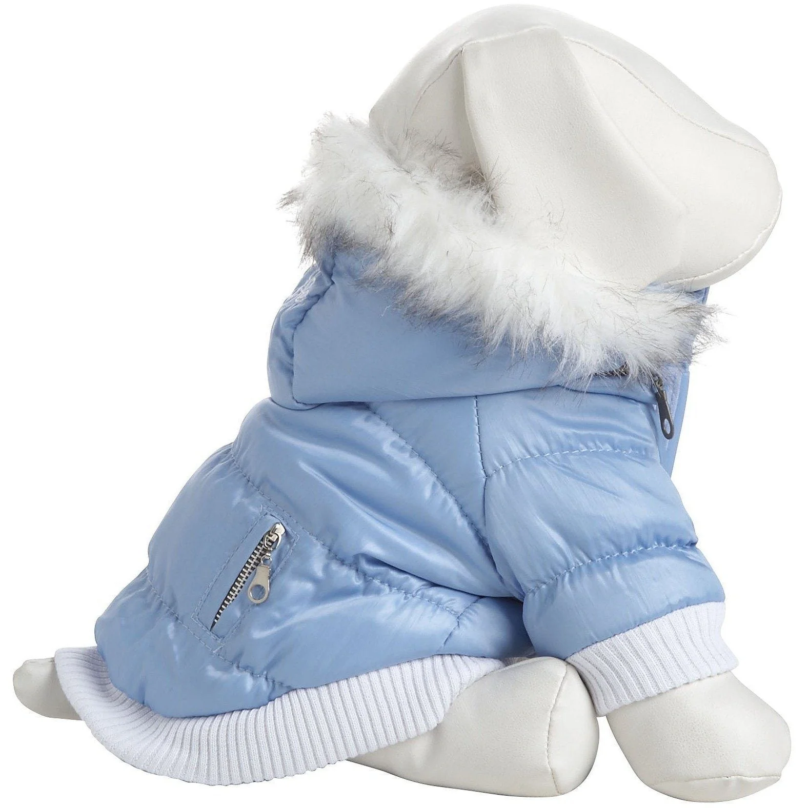 Pet Life ® Classic Metallic Fashion 3M Insulated Dog Coat Parka  w/ Removable Hood - Image 39