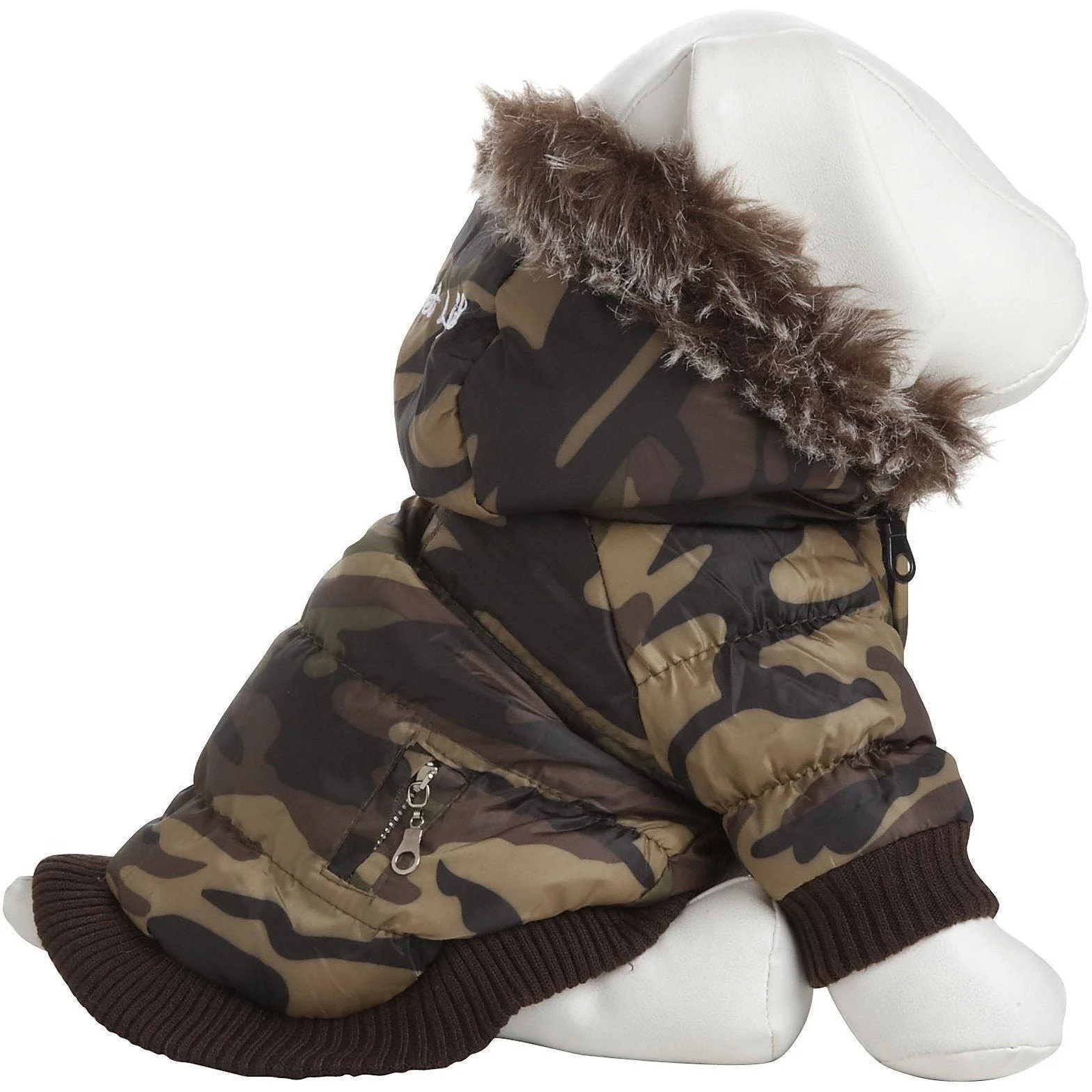 Pet Life ® Classic Metallic Fashion 3M Insulated Dog Coat Parka  w/ Removable Hood - Image 41