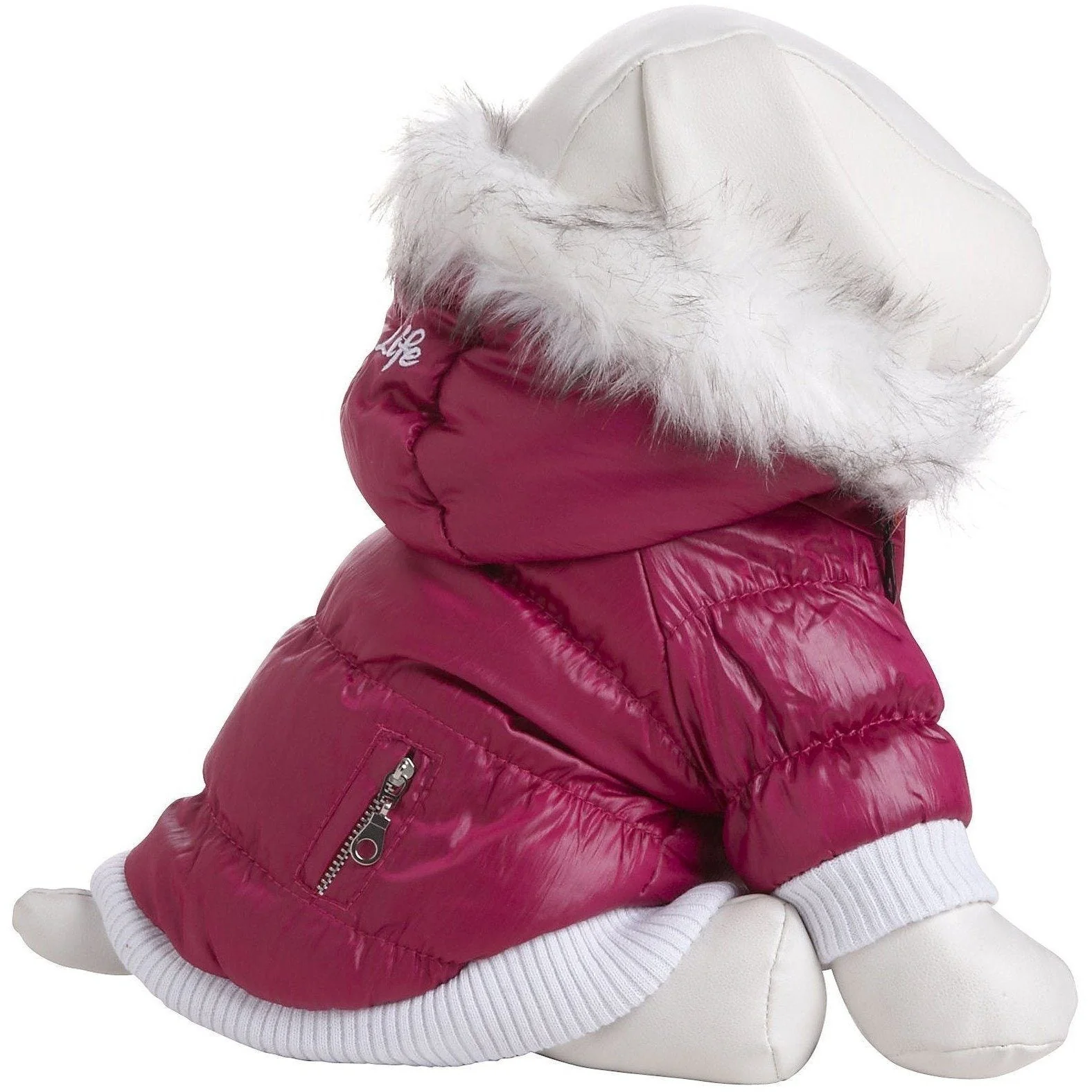 Pet Life ® Classic Metallic Fashion 3M Insulated Dog Coat Parka  w/ Removable Hood - Image 42