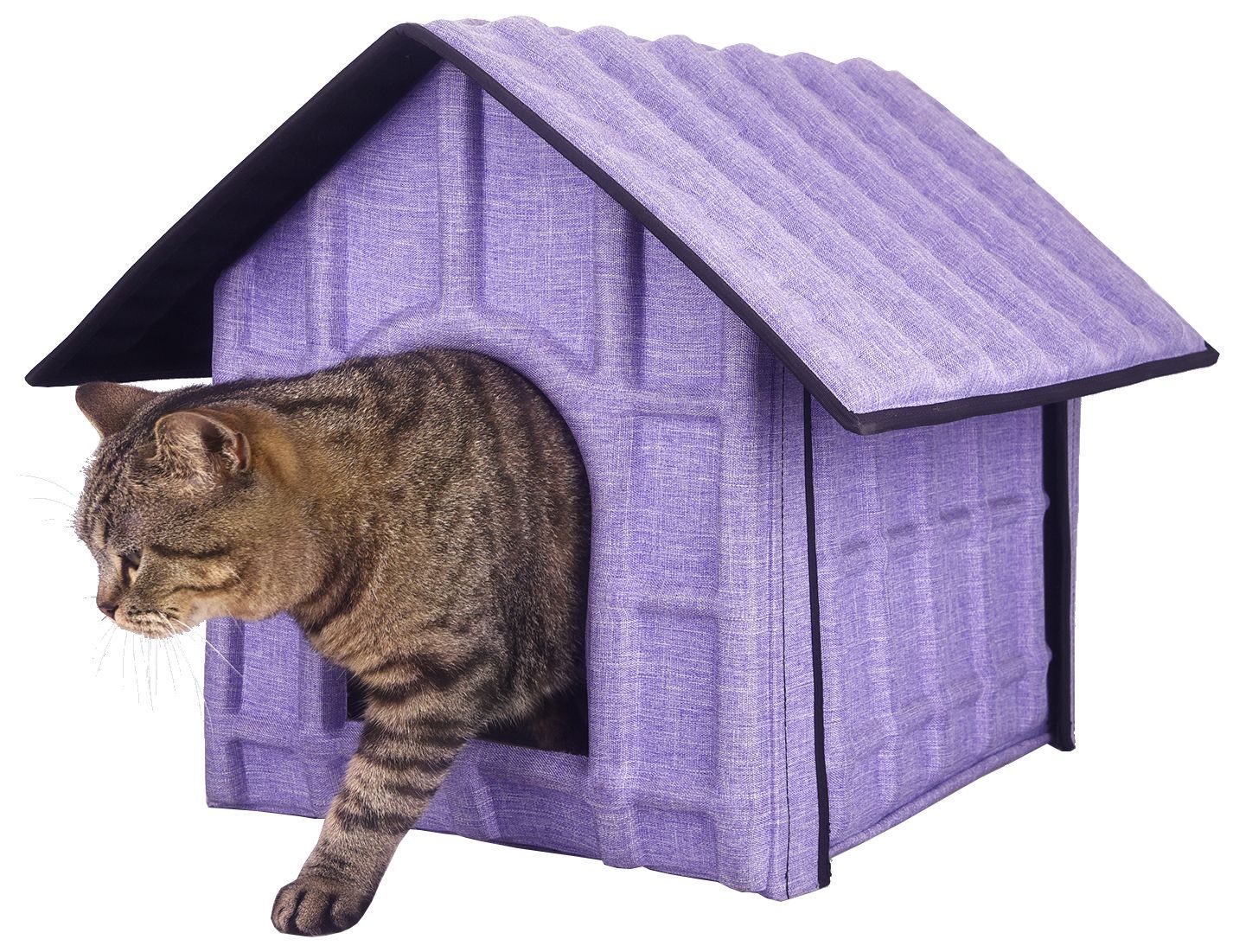 Pet Life ® 'Collapsi-Pad' Folding Lightweight Travel Pet House with inner Mat - Image 2
