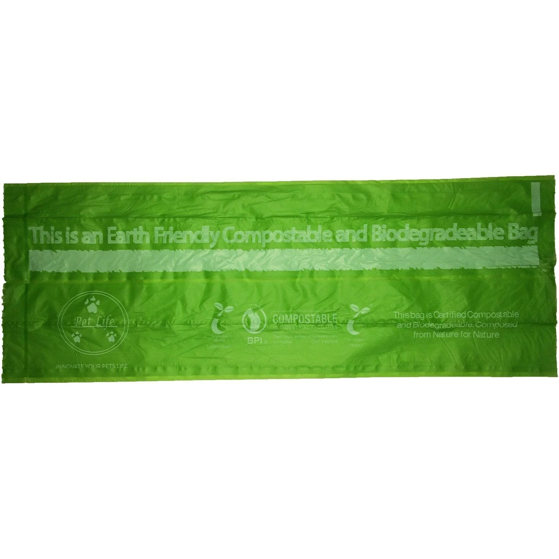 Pet Life ® 'Compostable' 100% Recyclable and Biodegradable Eco-Friendly Pet Cat Dog Waste Bags from Thermoplastic Starch - Image 2