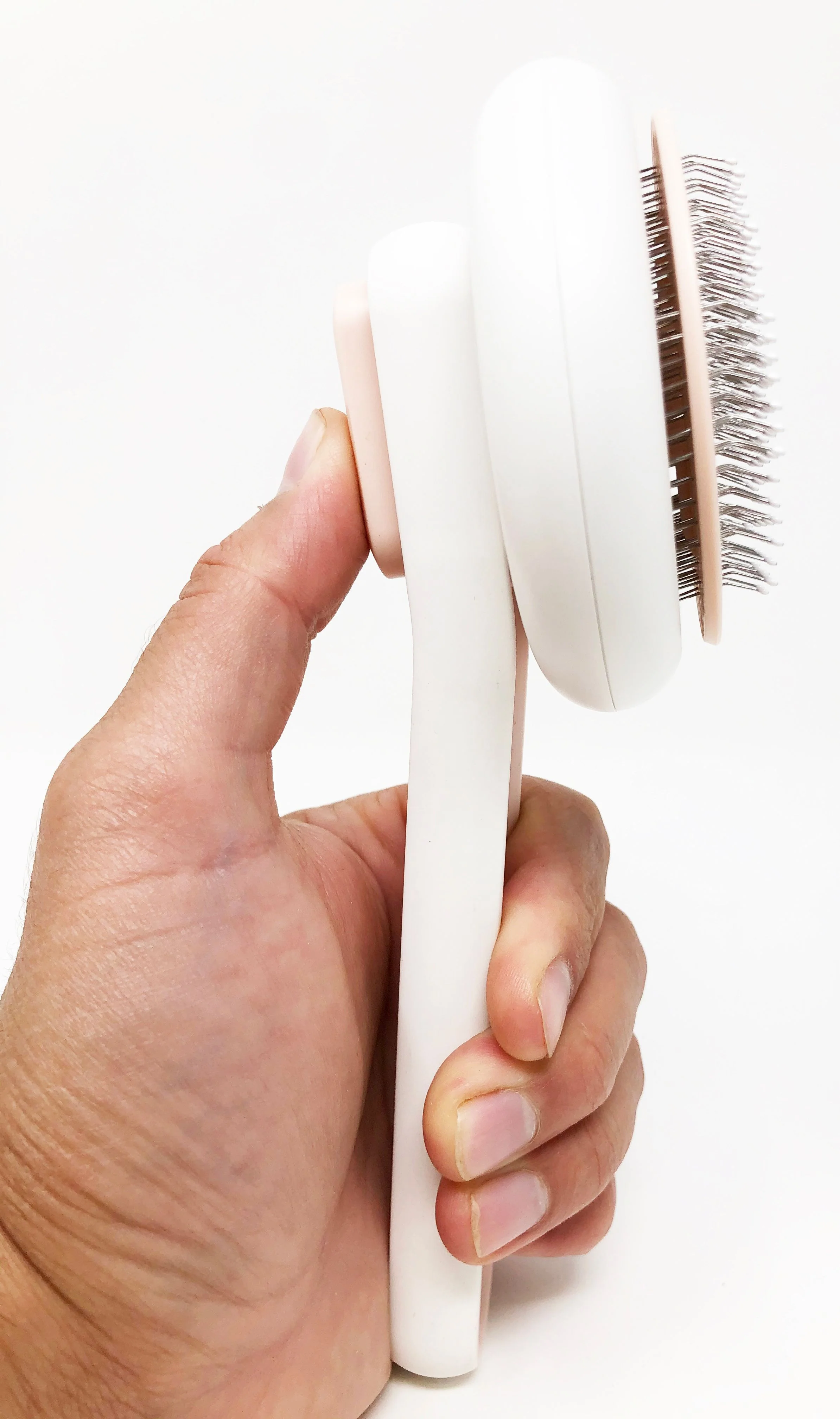 Pet Life ® 'Concepto' Modern Bristle Grooming Pet Deshedder Comb - Image 3