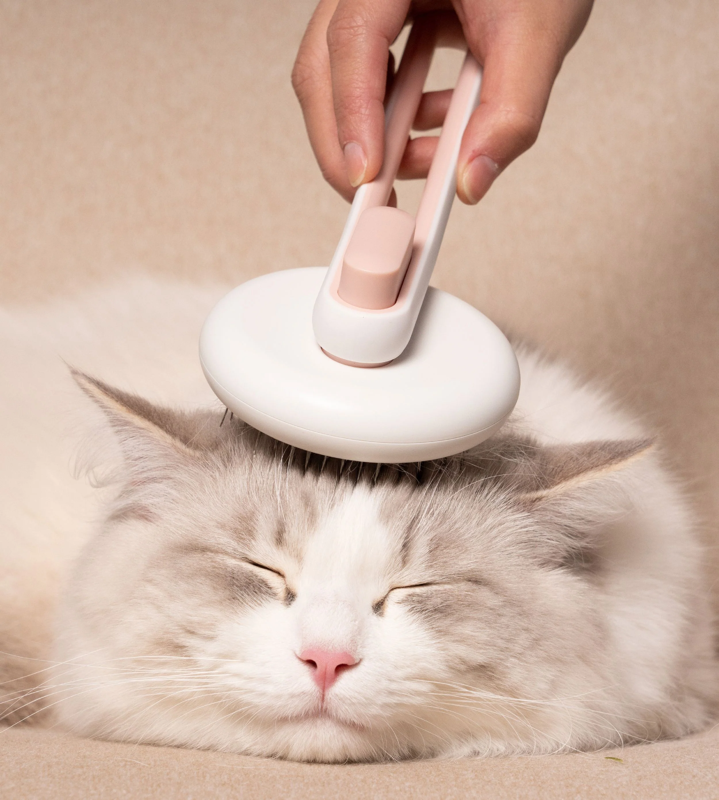 Pet Life ® 'Concepto' Modern Bristle Grooming Pet Deshedder Comb - Image 4