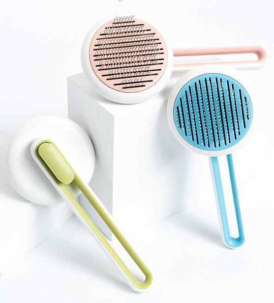 Pet Life ® 'Concepto' Modern Bristle Grooming Pet Deshedder Comb - Image 6