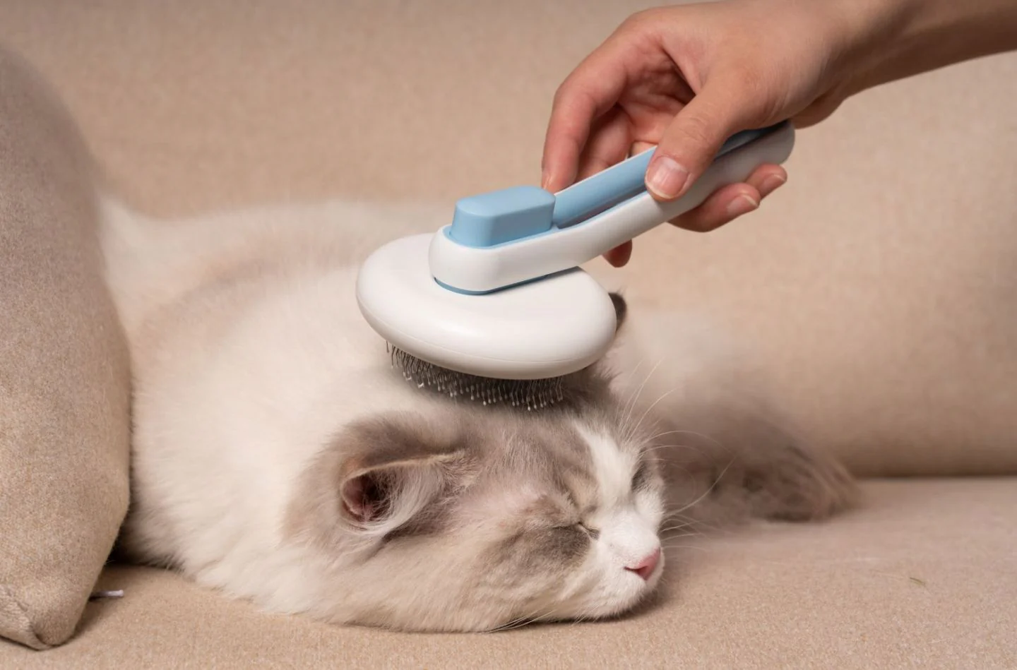 Pet Life ® 'Concepto' Modern Bristle Grooming Pet Deshedder Comb - Image 7