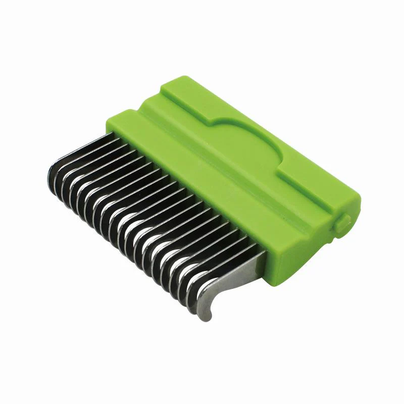 Pet Life ® 'Conversion' 5-in-1 Interchangeable Dematting and Deshedding Bristle Pin and Massage Grooming Pet Comb - Image 8
