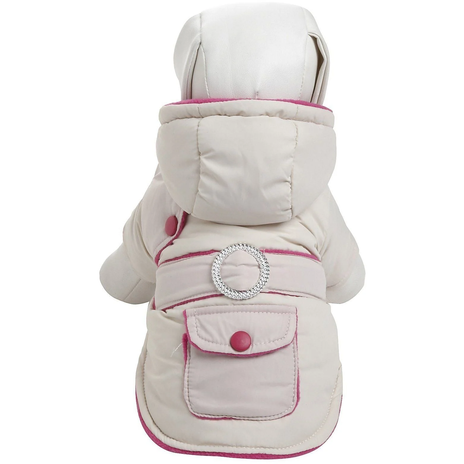 Pet Life ® Dual-Toned 3M Insulated Diamond Jeweled Pet Dog Jacket - Image 4
