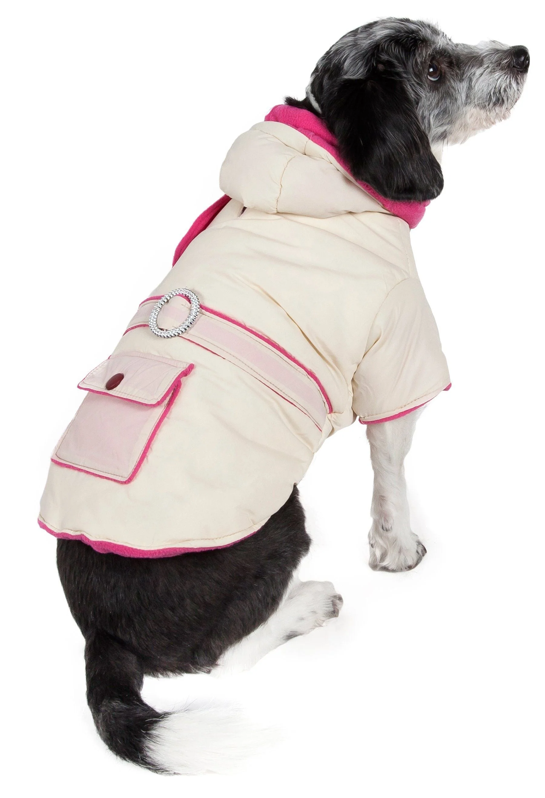 Pet Life ® Dual-Toned 3M Insulated Diamond Jeweled Pet Dog Jacket - Image 6