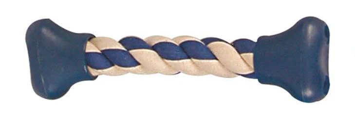 Pet Life ® 'Duffle Bag' 8 Piece Jute Rope and Rubberized Squeak Chew Pet Dog Toy Gift Set - Image 8
