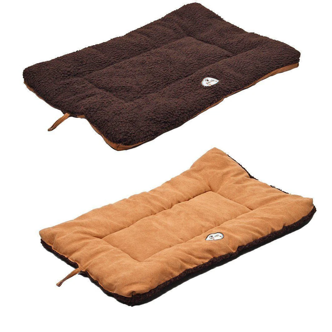 Pet Life ® 'Eco-Paw' Reversible Eco-Friendly Recyclabled Polyfill Fashion Designer Pet Dog Bed Mat Lounge - Image 3