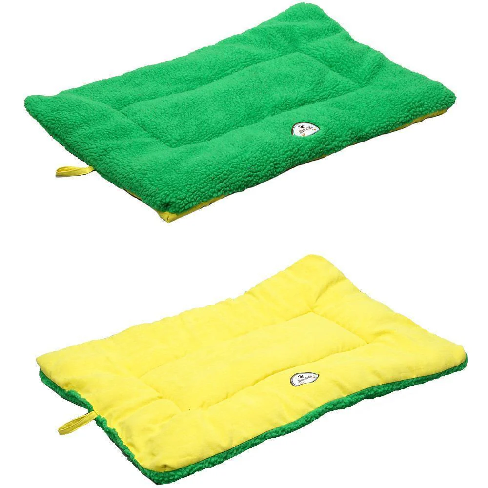 Pet Life ® 'Eco-Paw' Reversible Eco-Friendly Recyclabled Polyfill Fashion Designer Pet Dog Bed Mat Lounge - Image 6