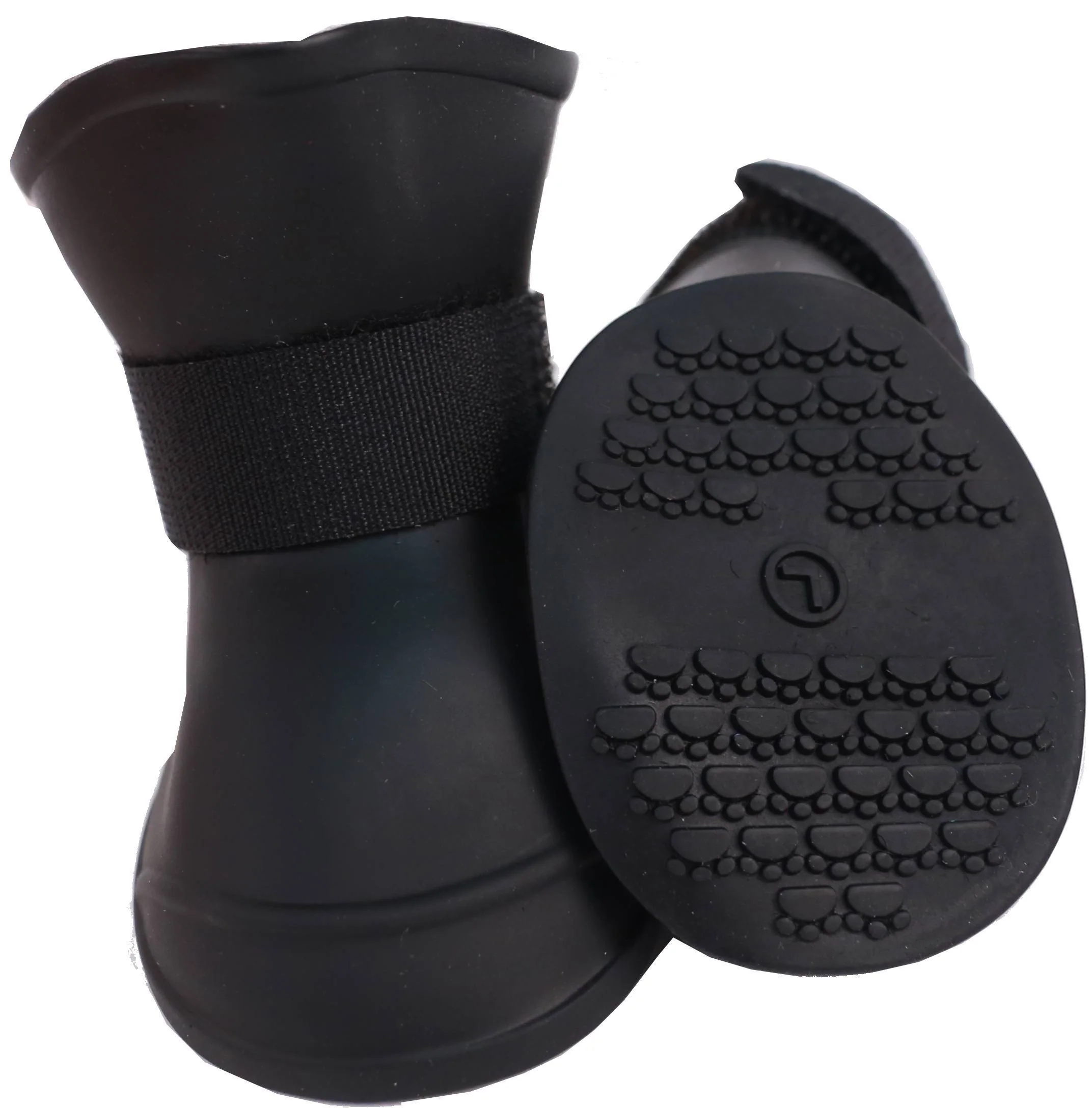 Pet Life ® Elastic Protective Multi-Usage All-Terrain Rubberized Dog Shoes - Set of 4 - Image 3