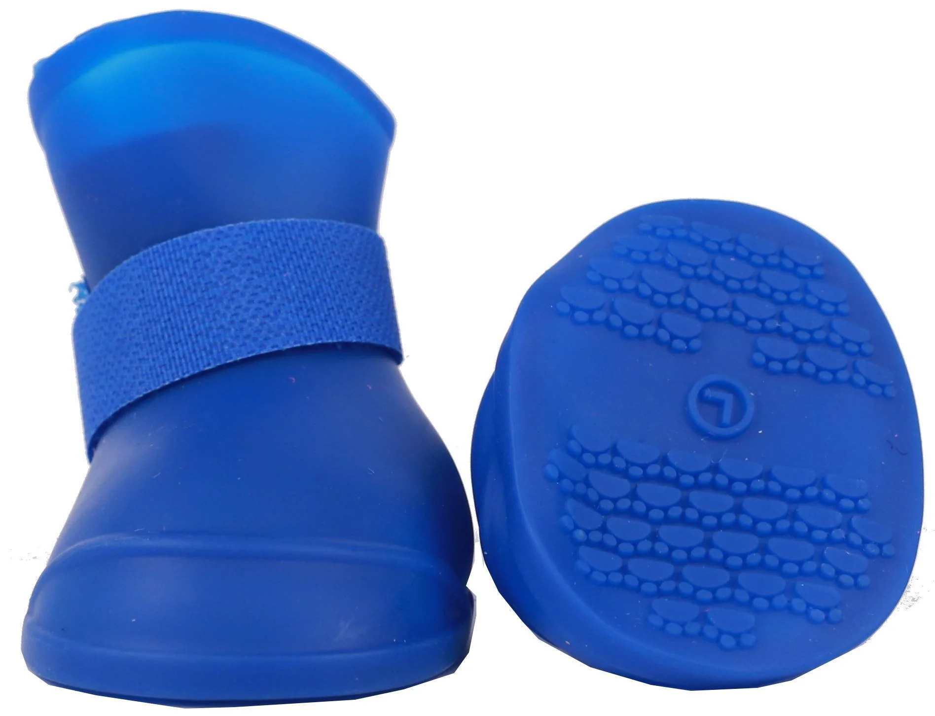 Pet Life ® Elastic Protective Multi-Usage All-Terrain Rubberized Dog Shoes - Set of 4 - Image 4