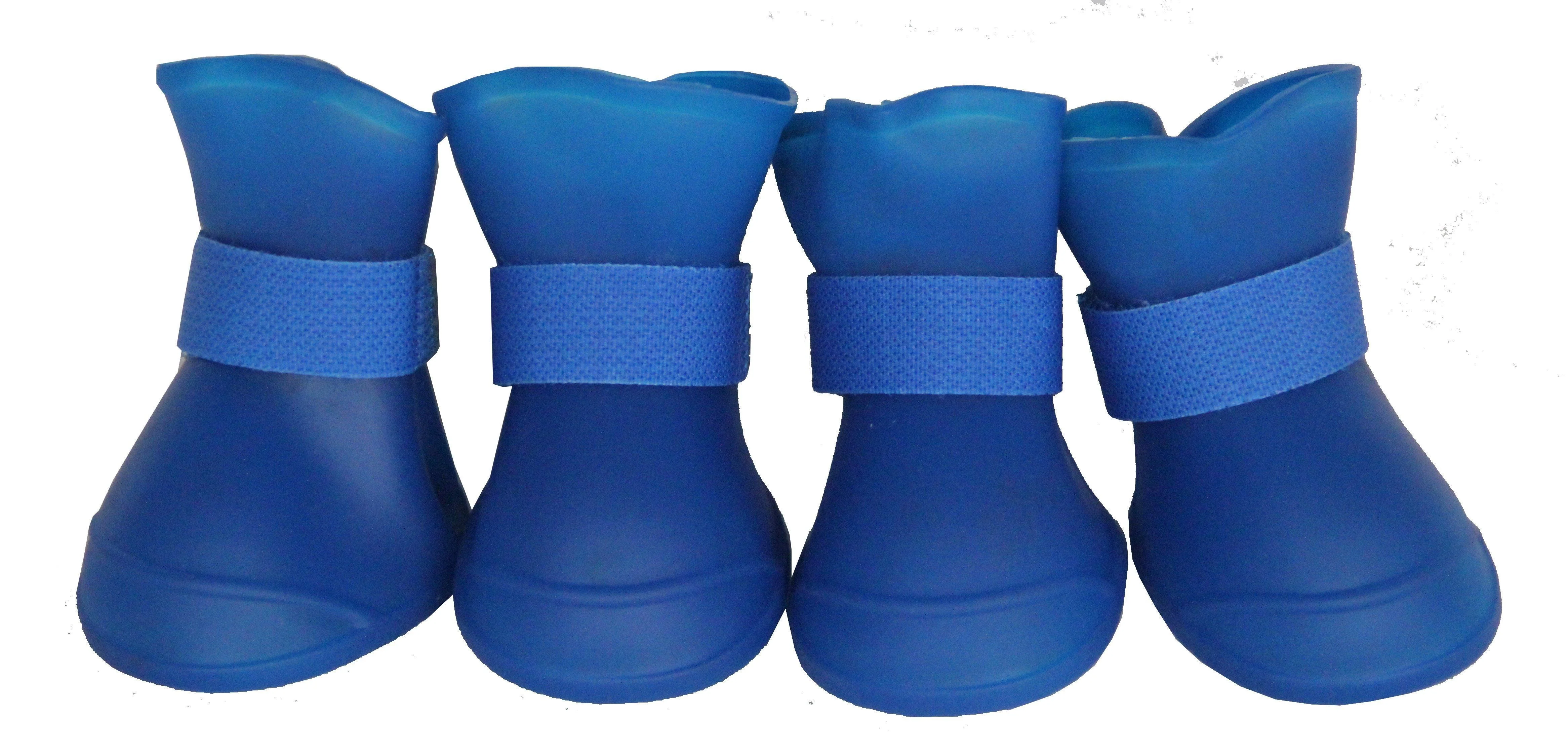 Pet Life ® Elastic Protective Multi-Usage All-Terrain Rubberized Dog Shoes - Set of 4 - Image 6