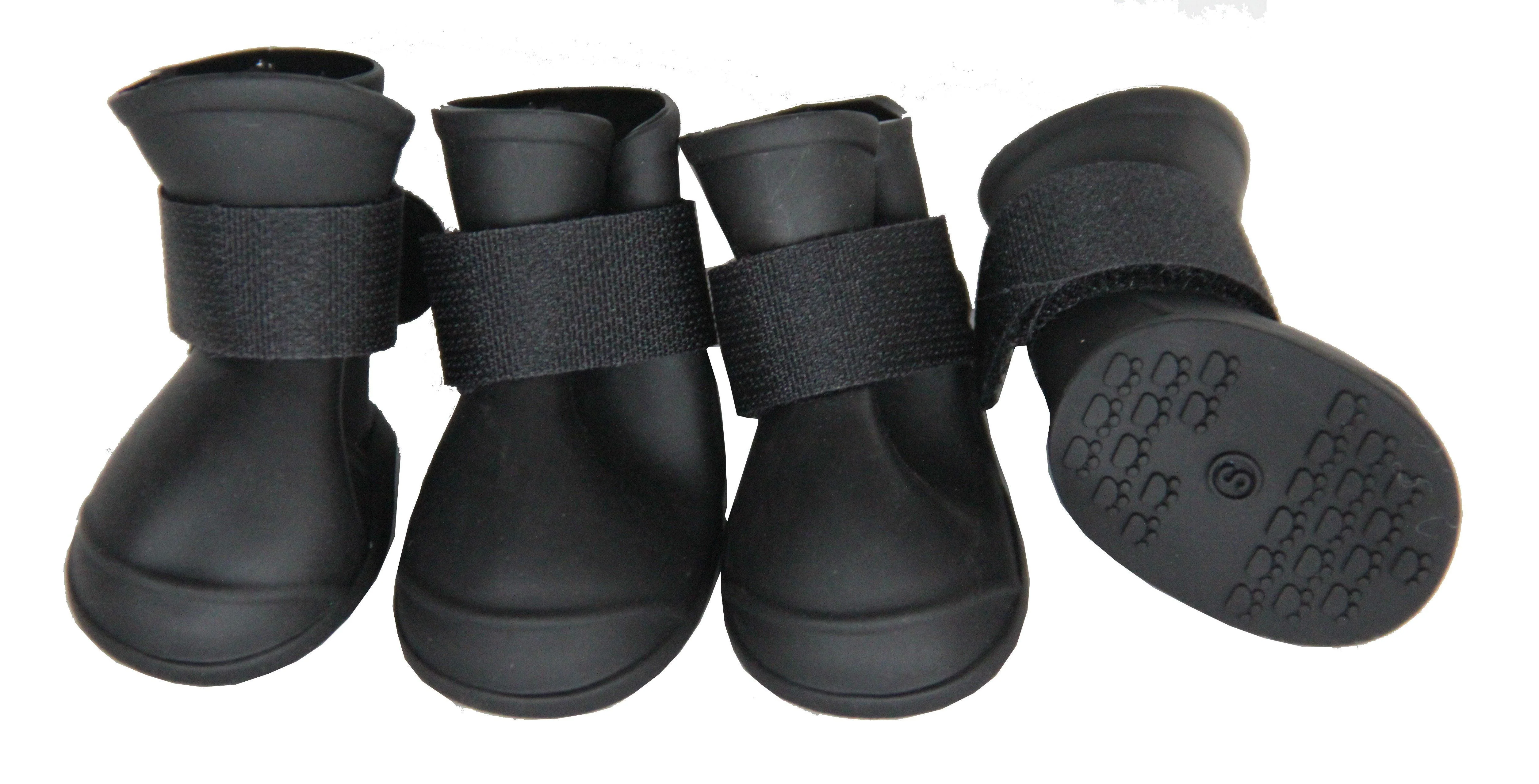 Pet Life ® Elastic Protective Multi-Usage All-Terrain Rubberized Dog Shoes - Set of 4 - Image 7