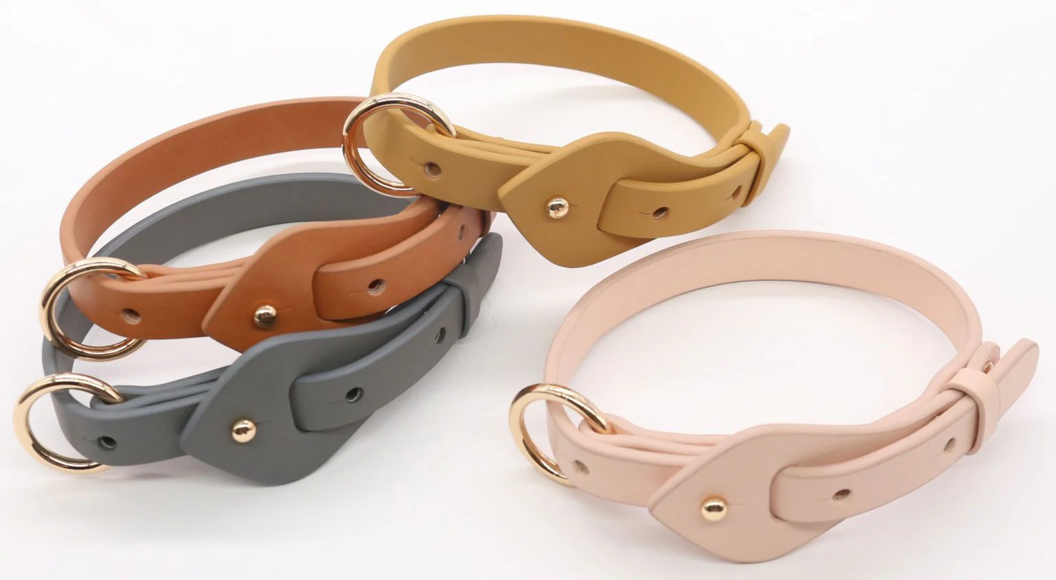 Pet Life ® 'Ever-Craft' Boutique Series Adjustable Designer Leather Dog Collar - Image 2