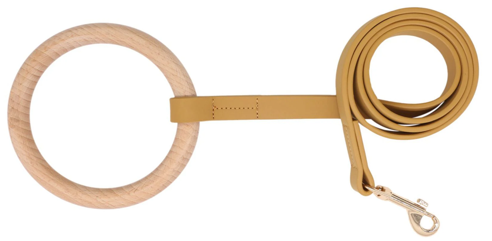 Pet Life ® 'Ever-Craft' Boutique Series Beechwood and Leather Designer Dog Leash - Image 11