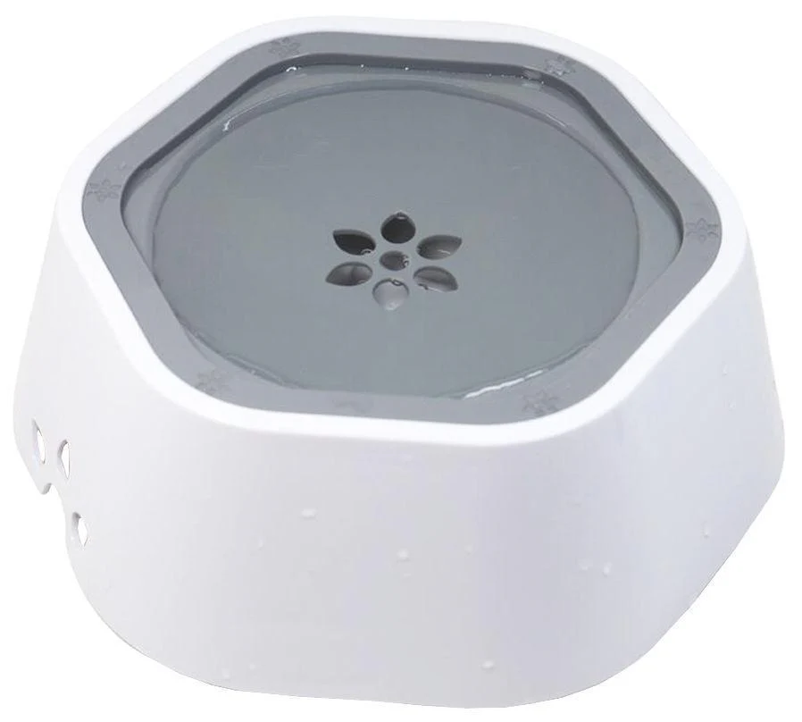 Pet Life ® 'Everspill' 2-in-1 Food and Anti-Spill Water Pet Bowl - Image 3
