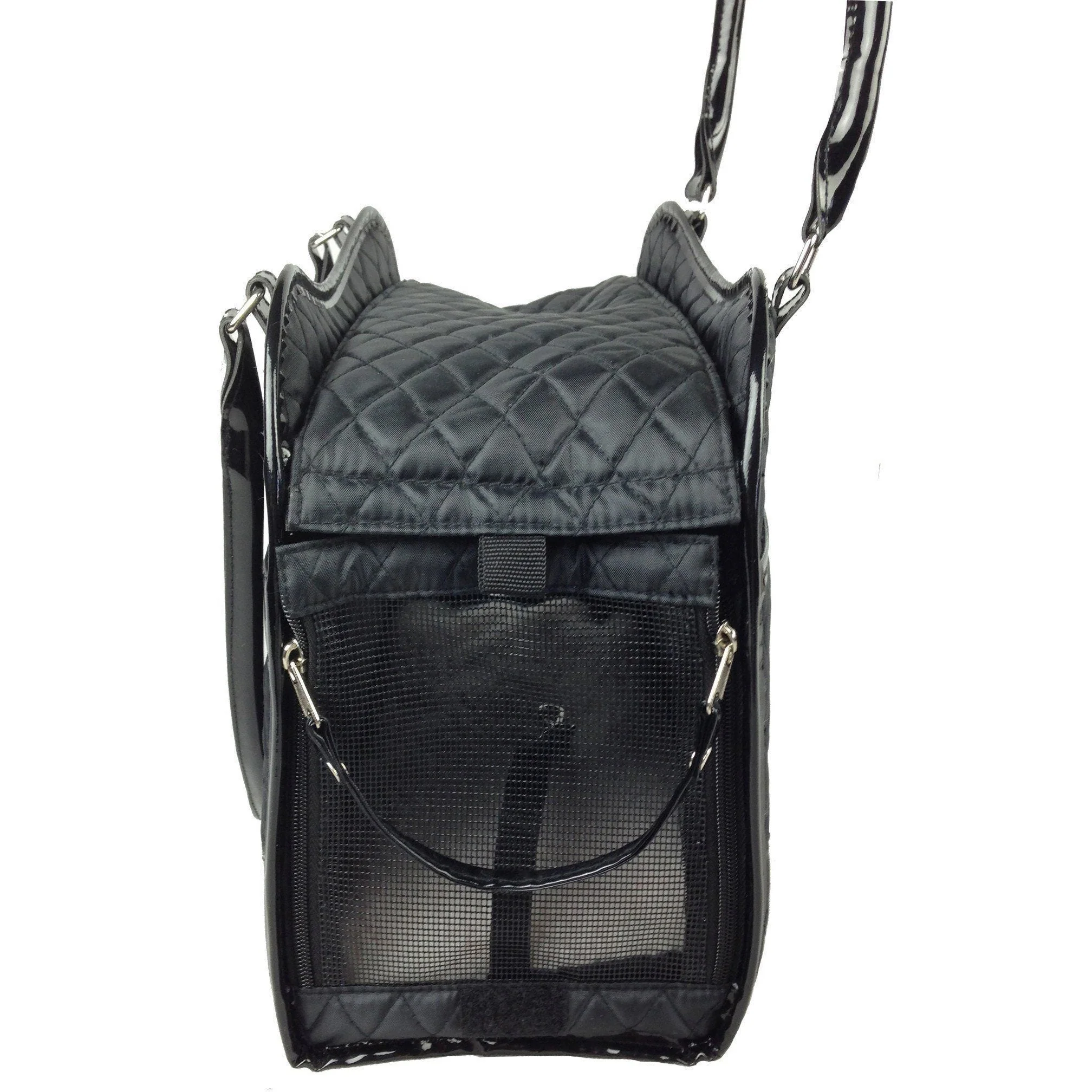 Pet Life ® Exquisite Airline Approved Designer Travel Pet Dog Handbag Carrier - Image 10