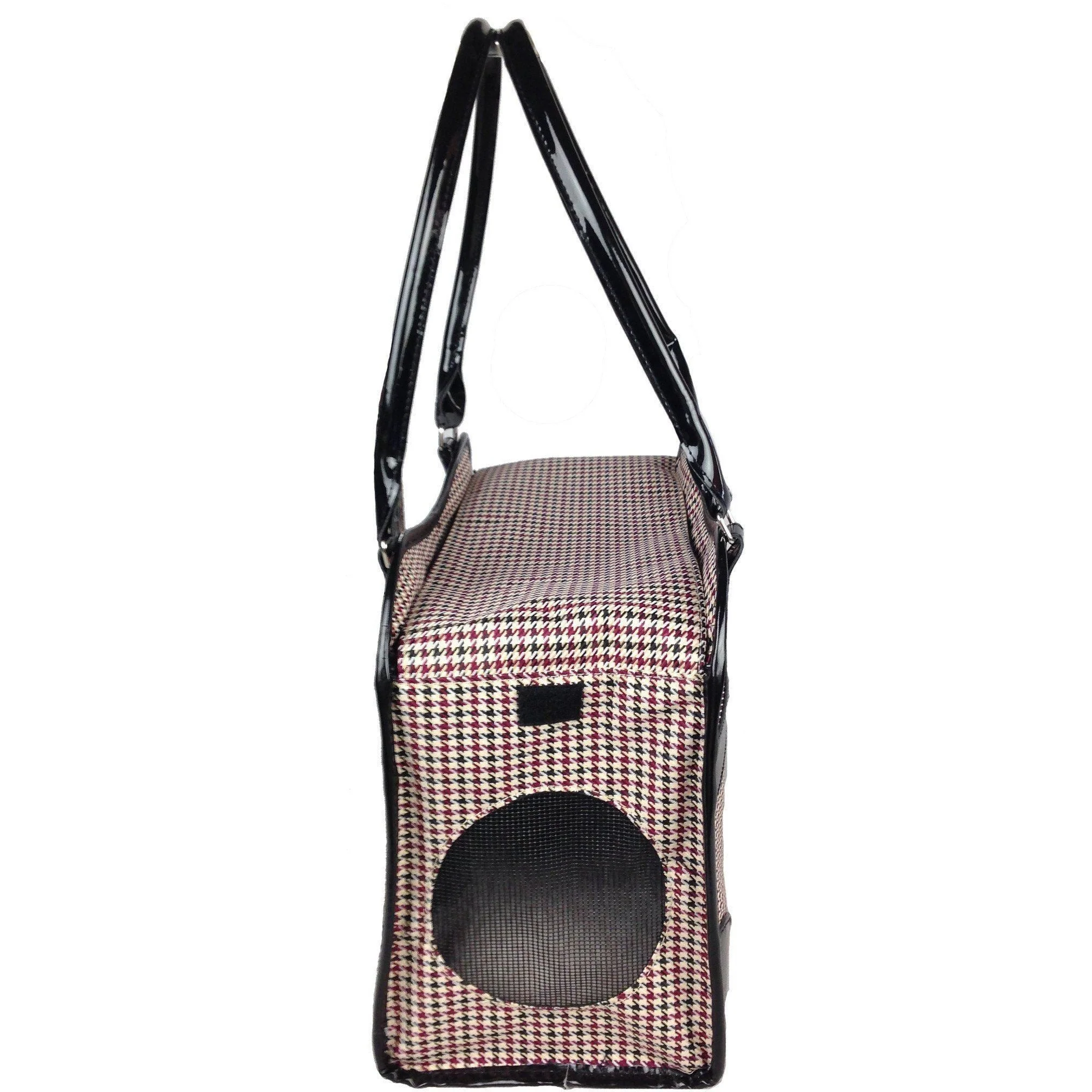 Pet Life ® Exquisite Airline Approved Designer Travel Pet Dog Handbag Carrier - Image 12