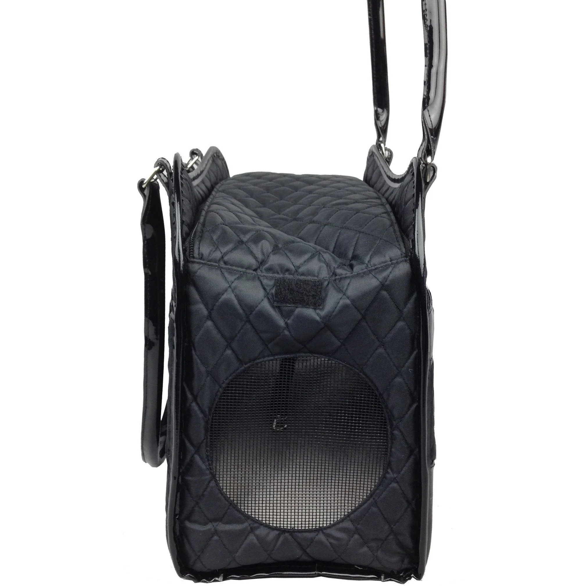 Pet Life ® Exquisite Airline Approved Designer Travel Pet Dog Handbag Carrier - Image 8
