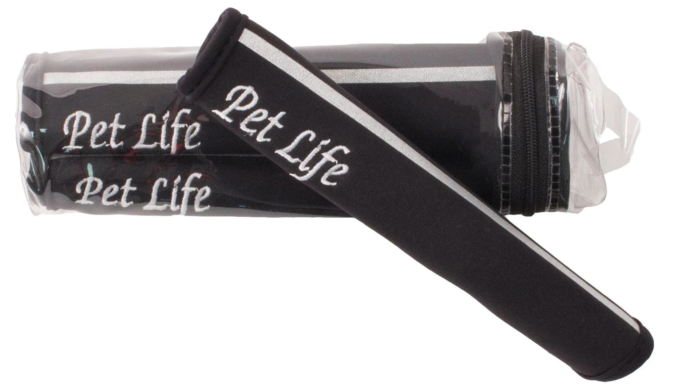 Pet Life ® 'Extreme-Neoprene' Joint Protective Safety Recovery and Reflective Pet Dog Sleeves - Set of 4
