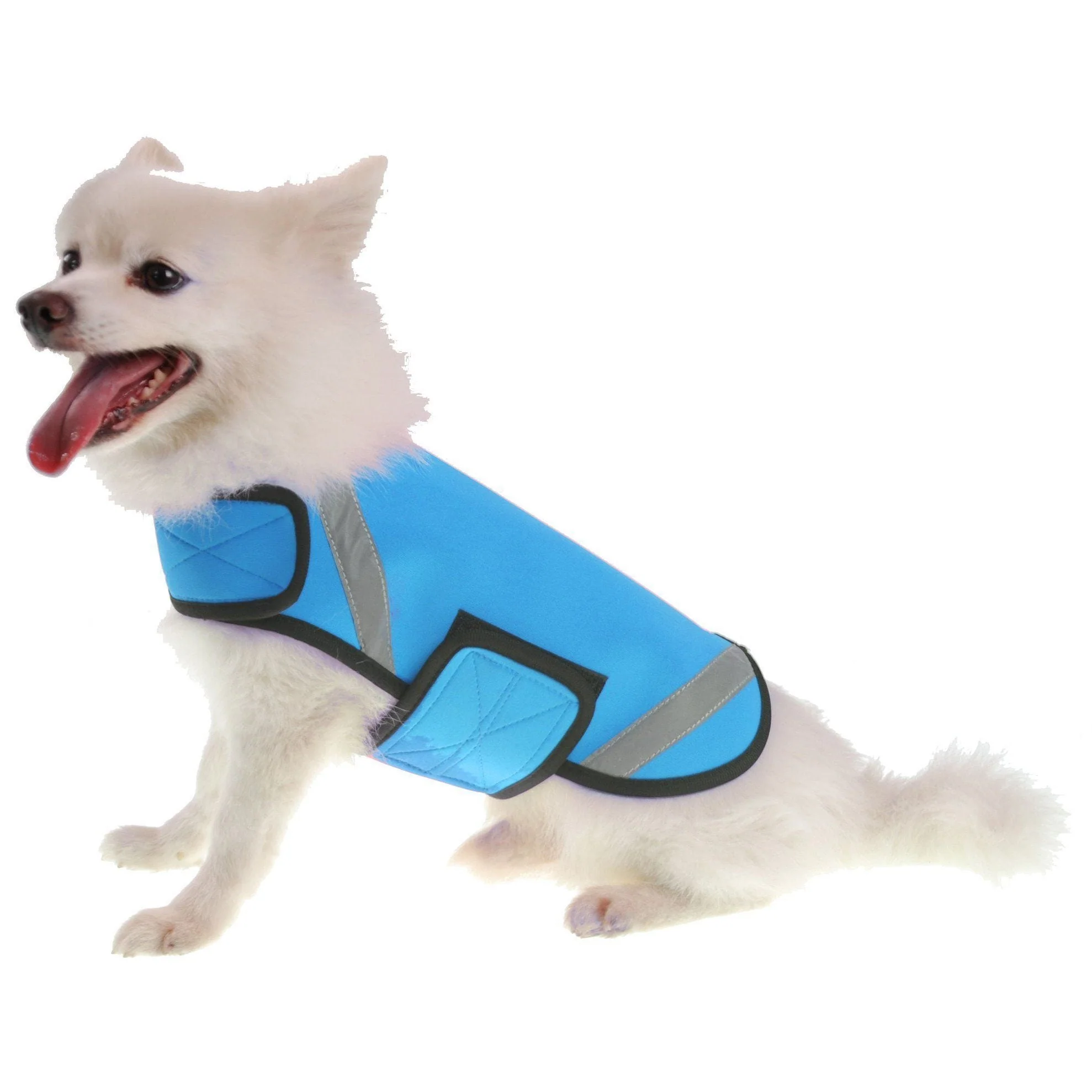 Pet Life ® 'Extreme Neoprene' Multi-Purpose Protective and Reflective Rash Guard Dog Coat - Image 3