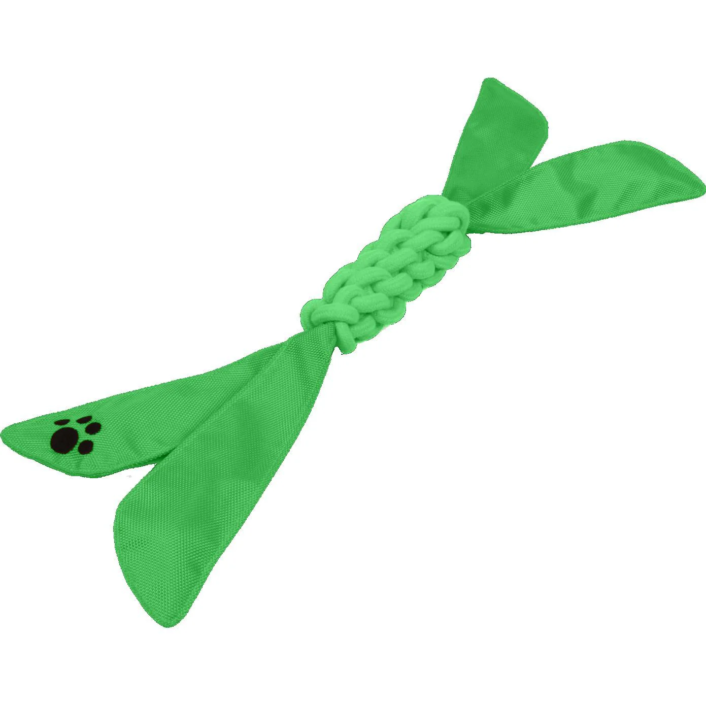Pet Life ® 'Extreme Twist' Sporty Tugging Jute and Squeak Dog Toy - Image 3