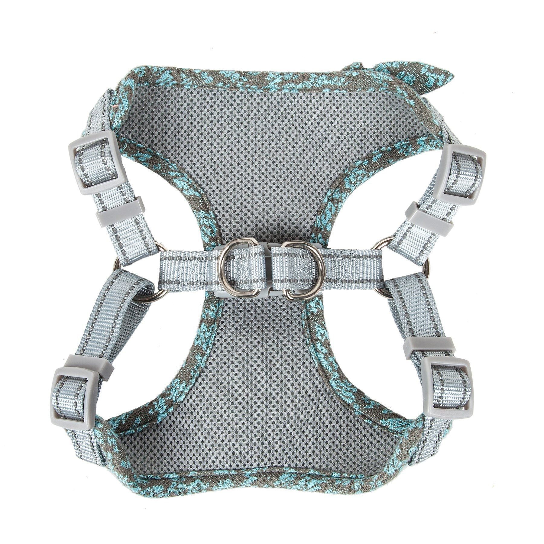 Pet Life ®  'Fidomite' Mesh Reversed  and Adjustable Fashion Dog Harness W/ Designer Bowtie - Image 5