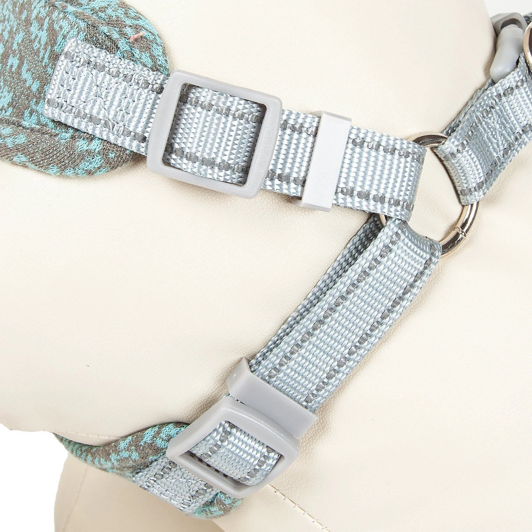 Pet Life ®  'Fidomite' Mesh Reversed  and Adjustable Fashion Dog Harness W/ Designer Bowtie - Image 7