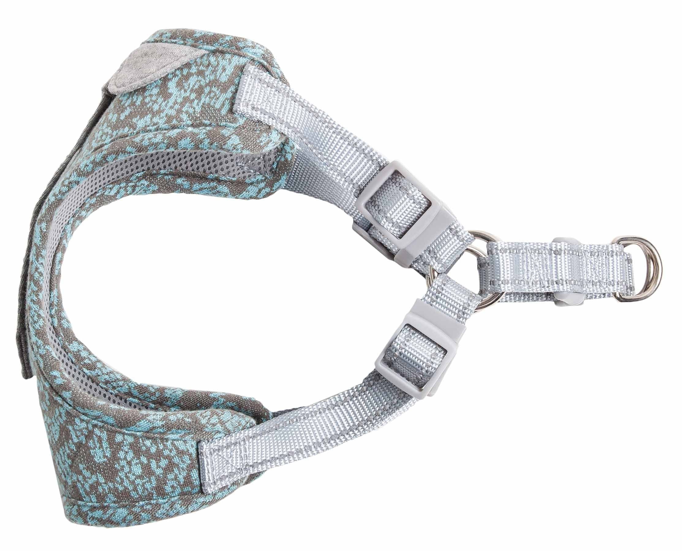 Pet Life ®  'Fidomite' Mesh Reversed and Adjustable Fashion Dog Harness W/ Designer Neck Tie - Image 4