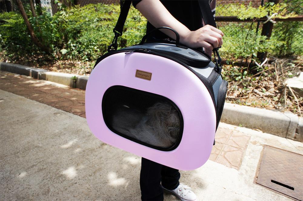 Pet Life ® 'Final Destination' Airline Approved 2-in-1 Tough-Shell Wheeled Collapsible Travel Fashion Pet Dog Carrier Crate - Image 8